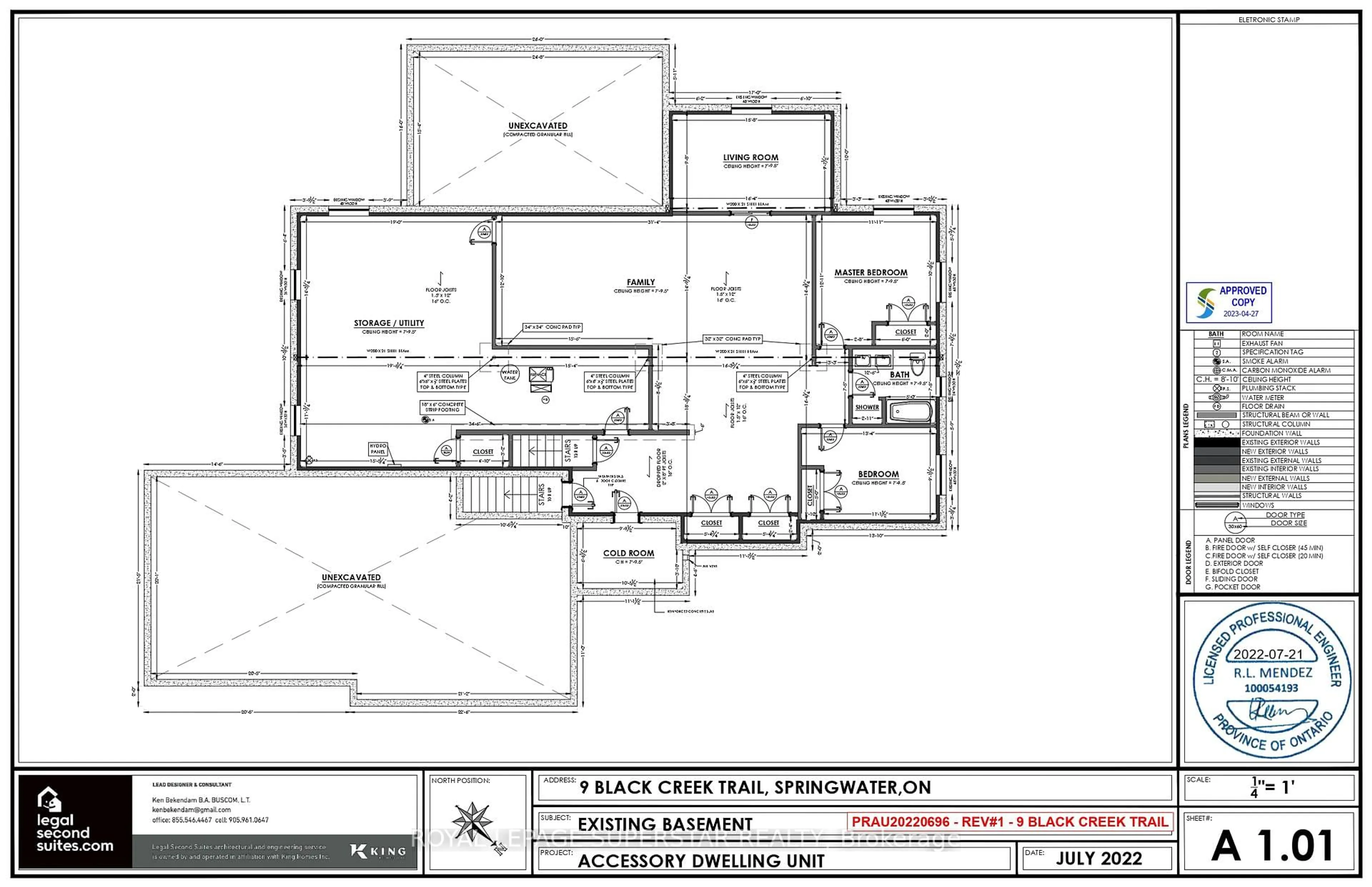 Floor plan for 9 Black Creek Tr, Springwater Ontario L9X 0J2