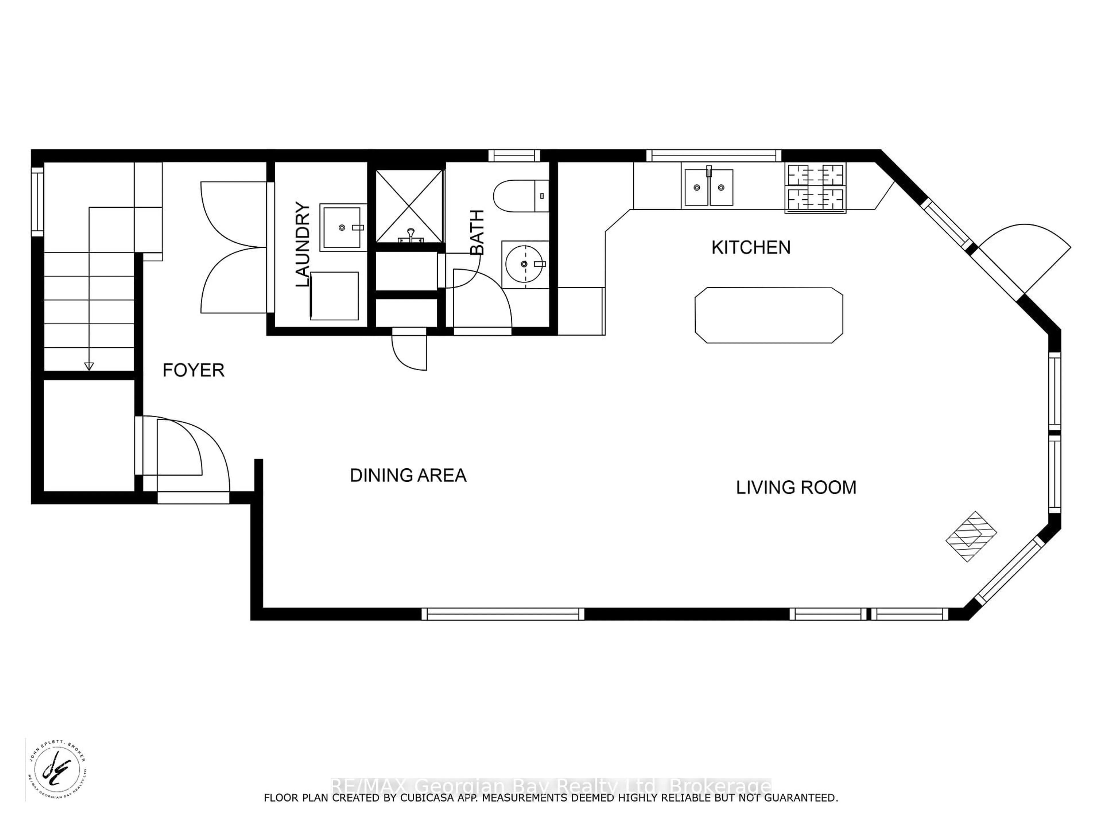 Floor plan for 415 Talbot St, Tay Ontario L0K 1R0