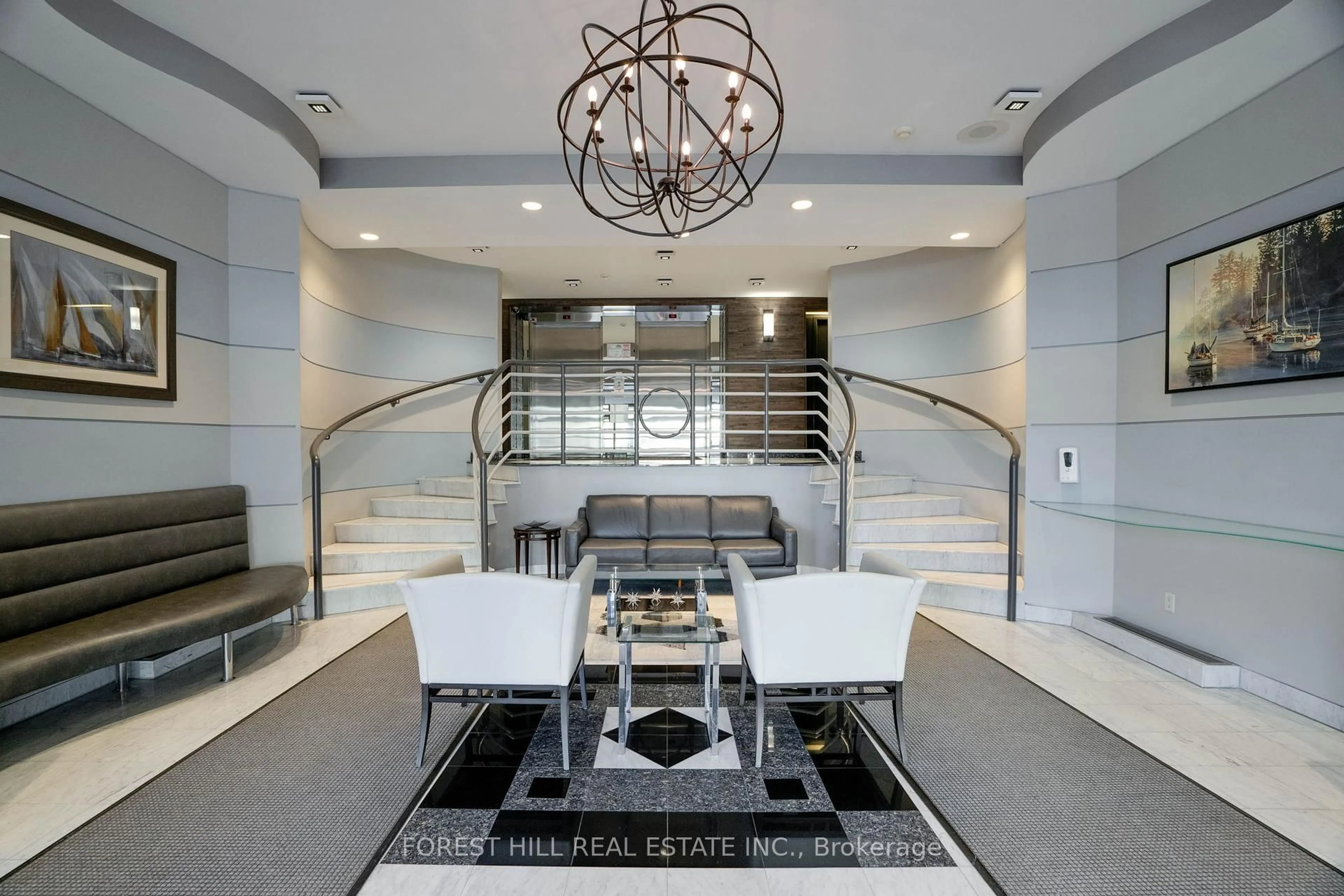 Indoor foyer for 75 Ellen St #410, Barrie Ontario L4N 7R6