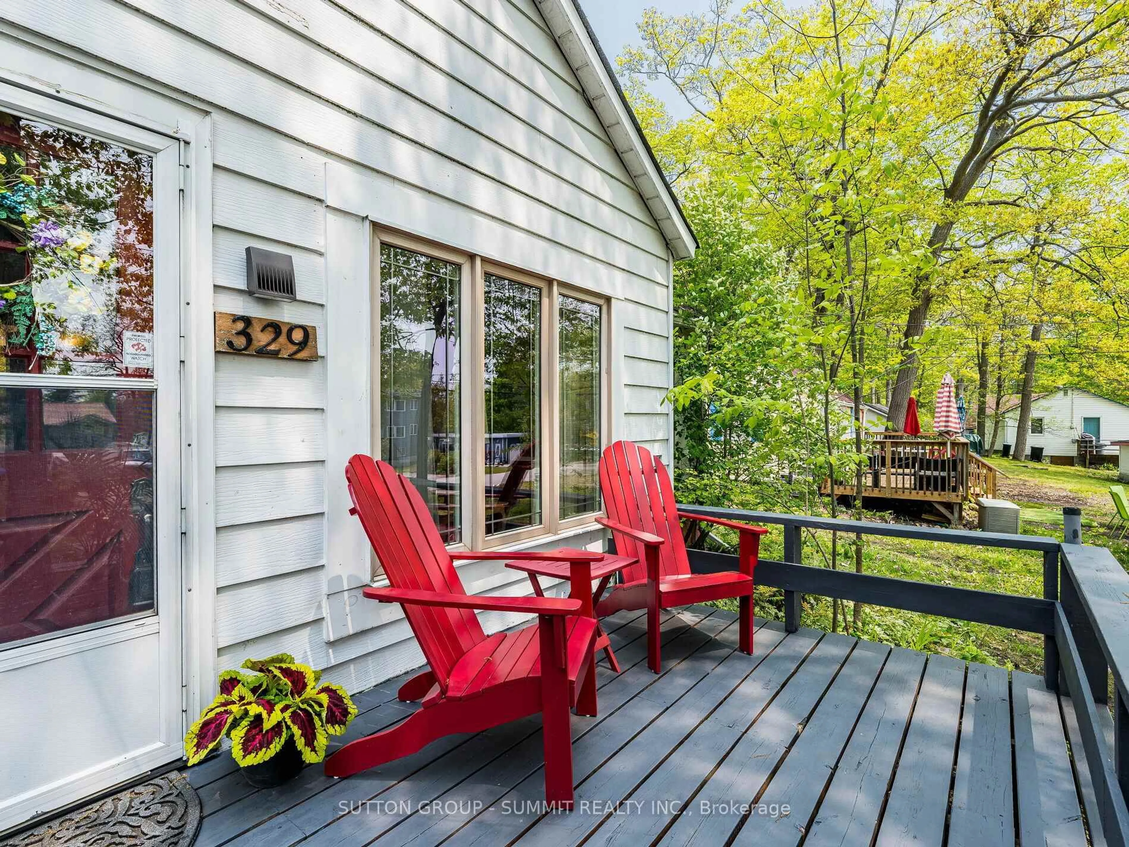 Patio, street for 329 Tiny Beaches Rd, Tiny Ontario L0L 2J0