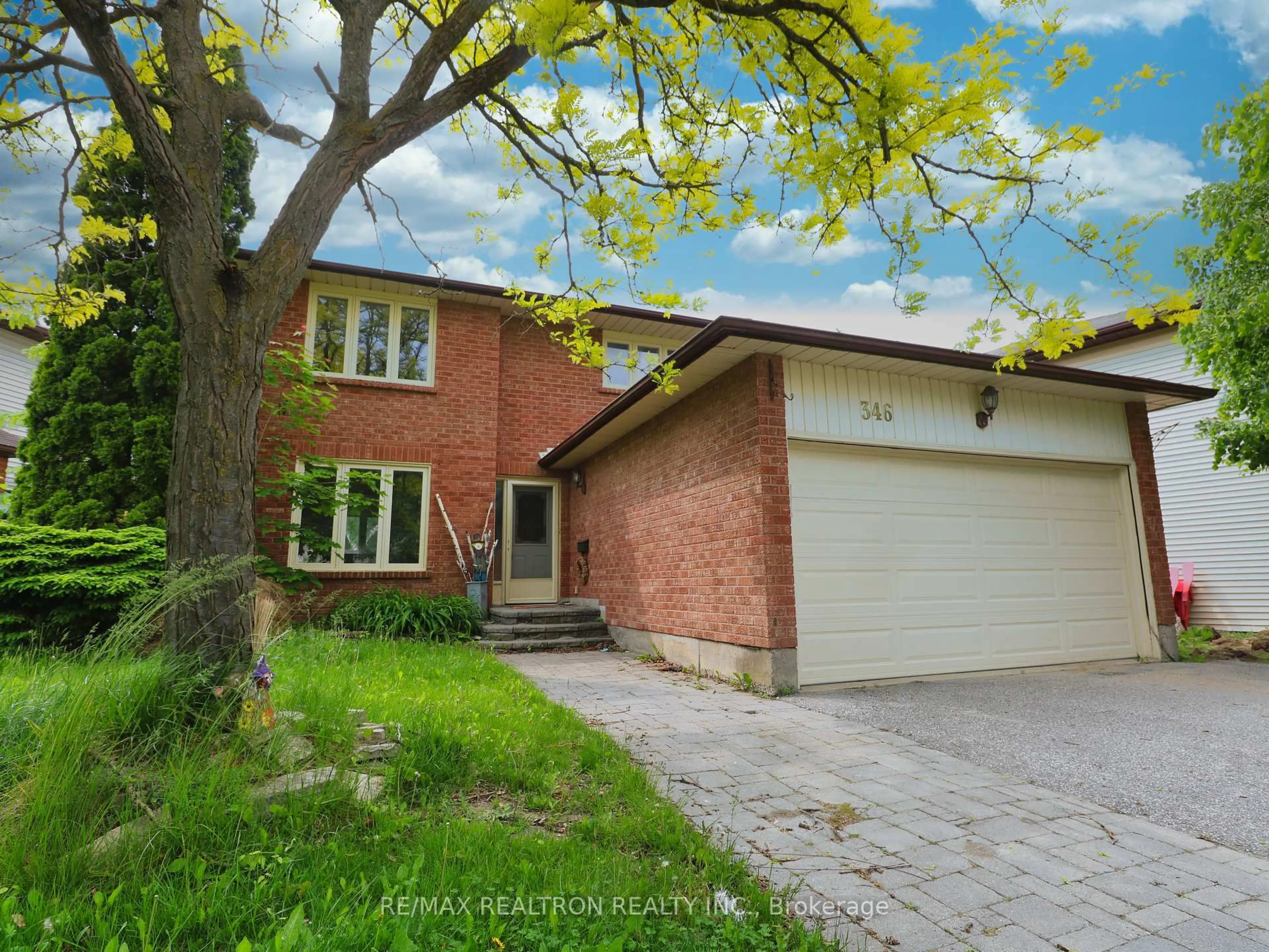 Home with brick exterior material, street for 346 Hickling Tr, Barrie Ontario L4M 6A4