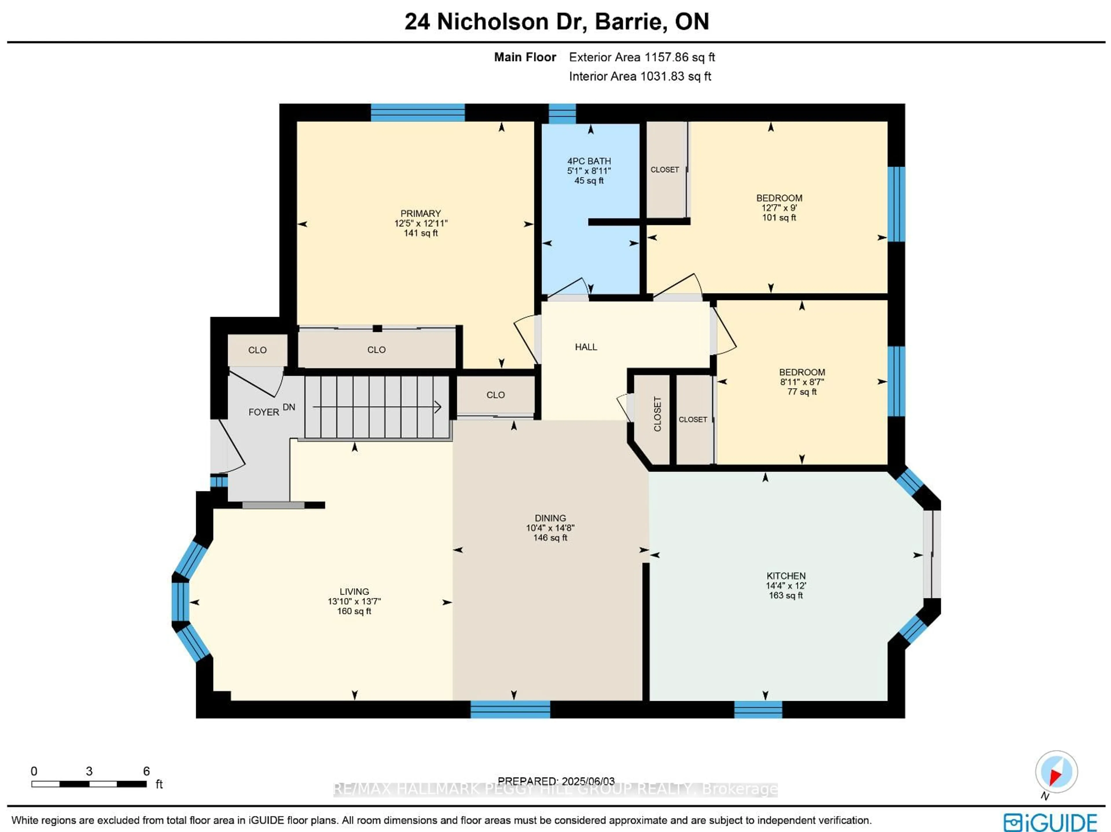 Floor plan for 24 Nicholson Dr, Barrie Ontario L4N 8L7