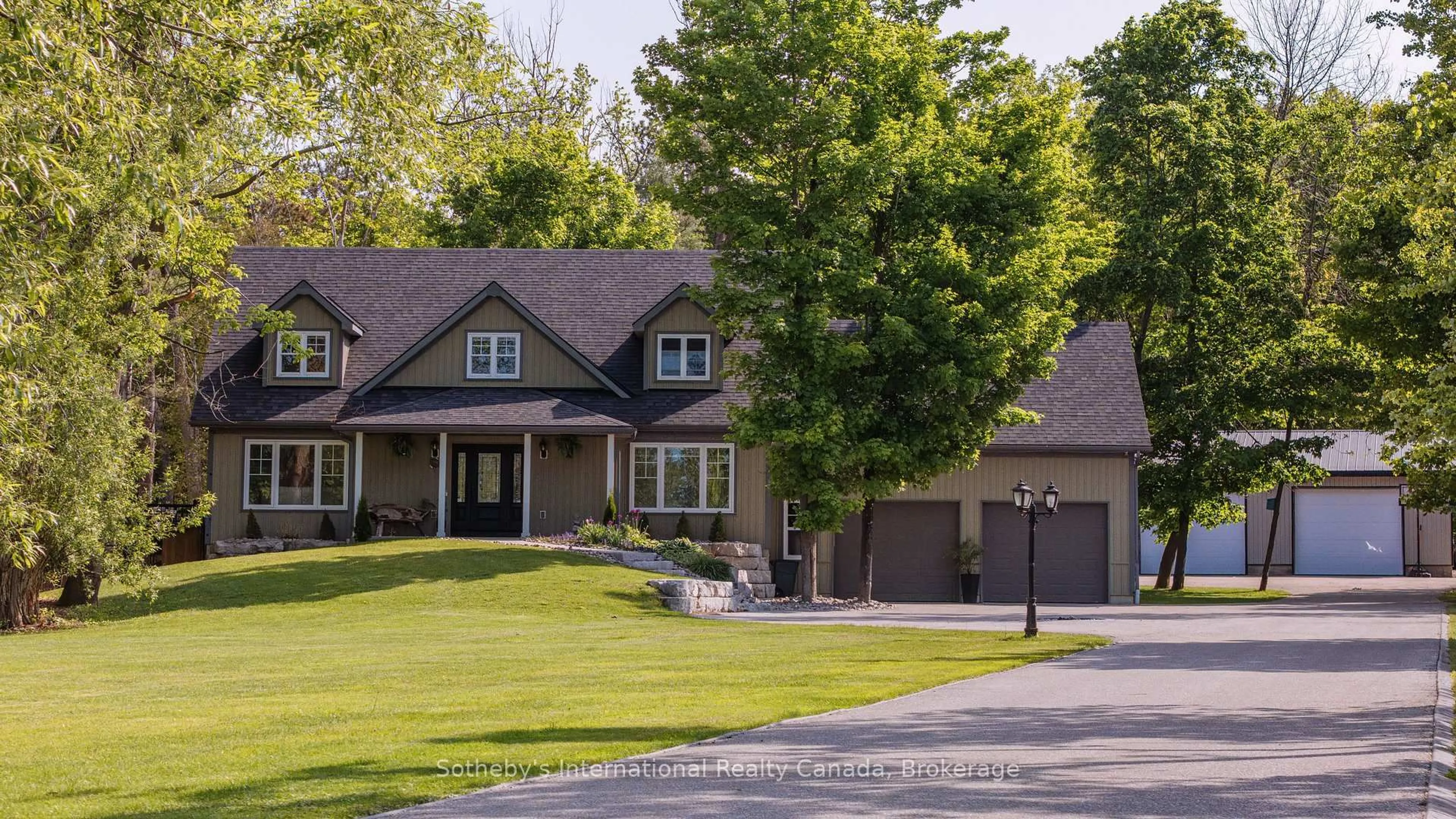 Home with brick exterior material, street for 129 Bass Line, Oro-Medonte Ontario L3V 0J9