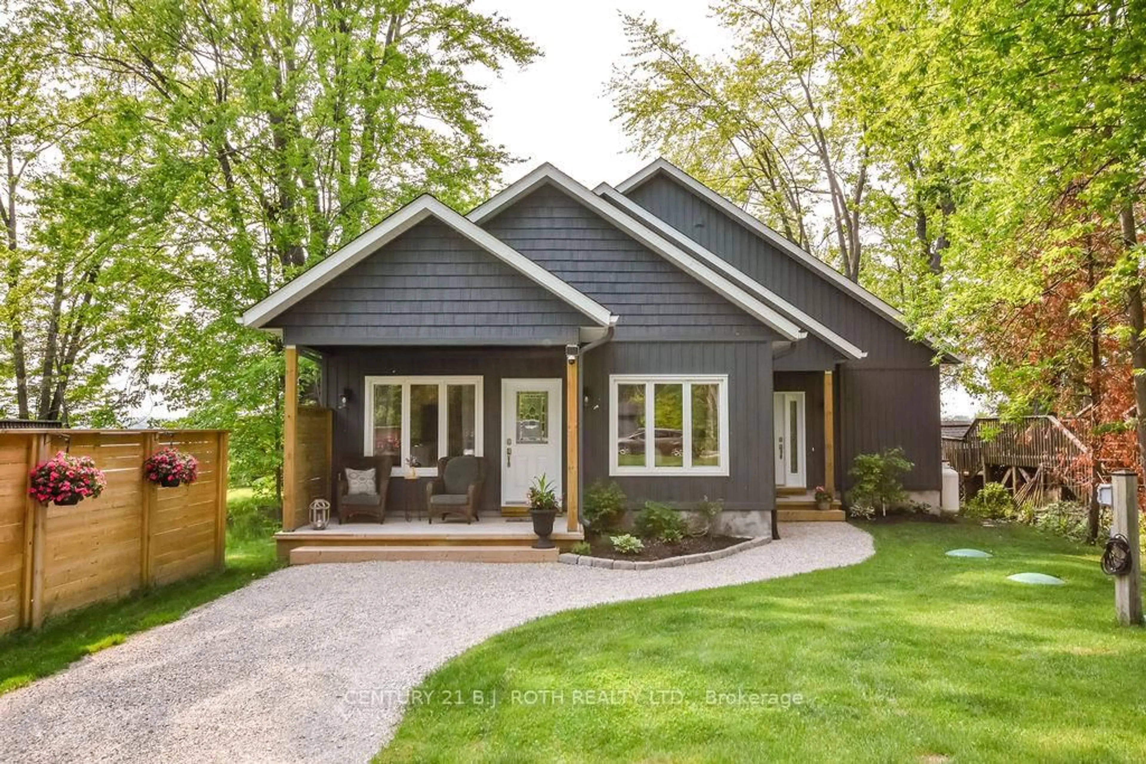 Home with brick exterior material, street for 7426 ISLAND VIEW St, Ramara Ontario L0K 2B0