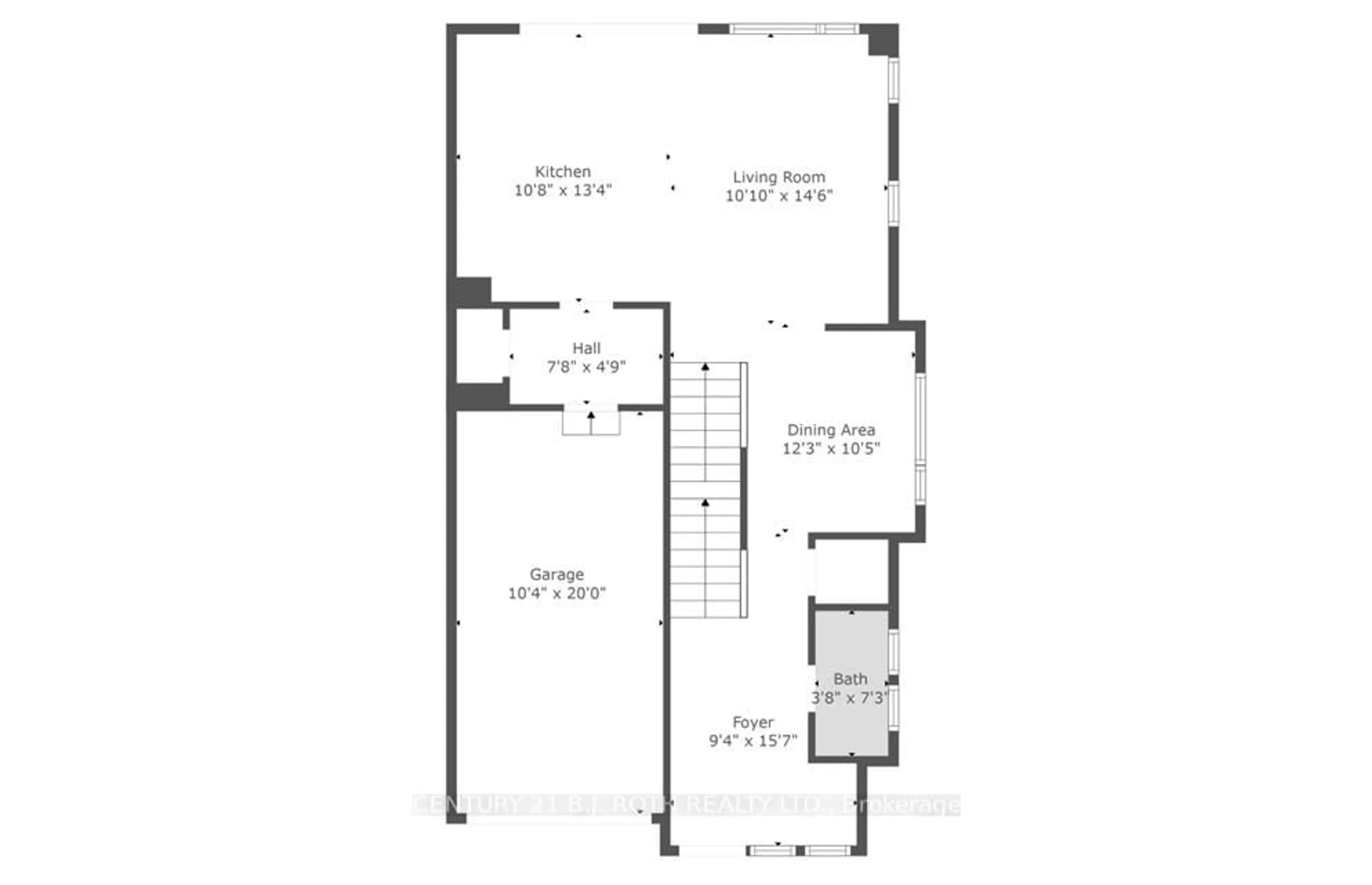 Floor plan for 152 ATHABASKA Rd, Barrie Ontario L4N 8E5