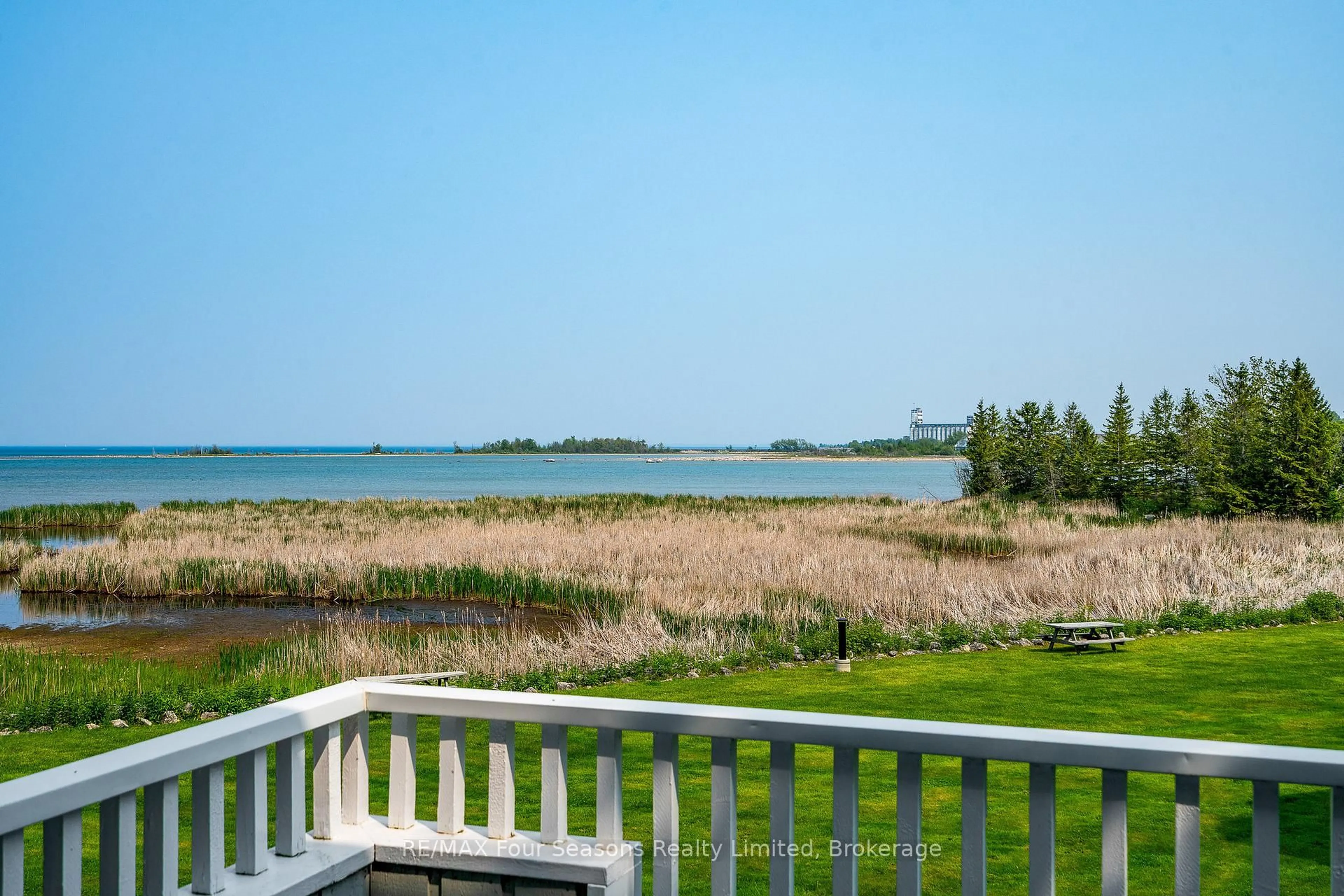 Patio, water/lake/river/ocean view for 4 Ramblings Way #27, Collingwood Ontario L9Y 5C6