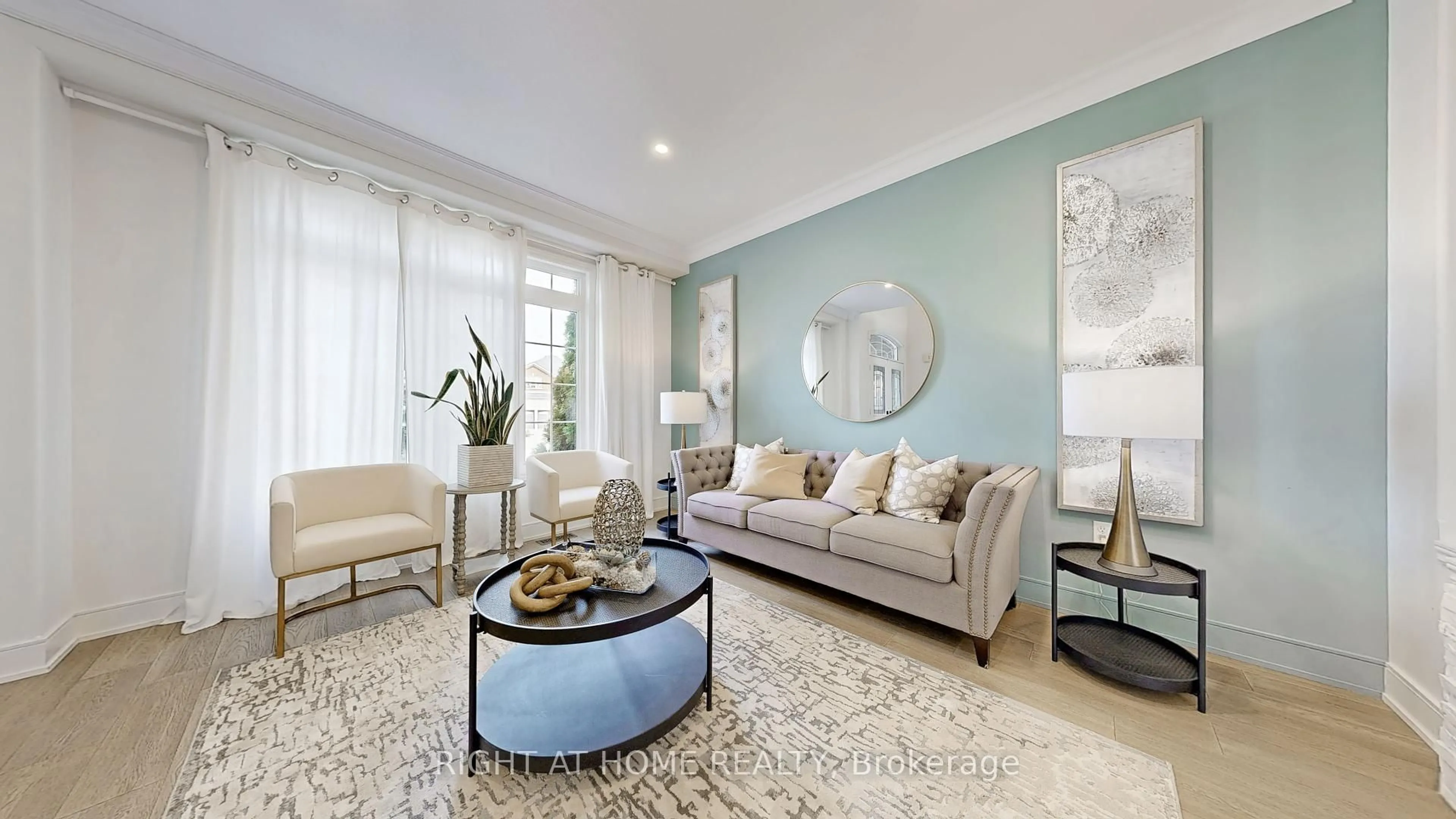 Living room with furniture, unknown for 46 Prince William Way, Barrie Ontario L4N 0Y9