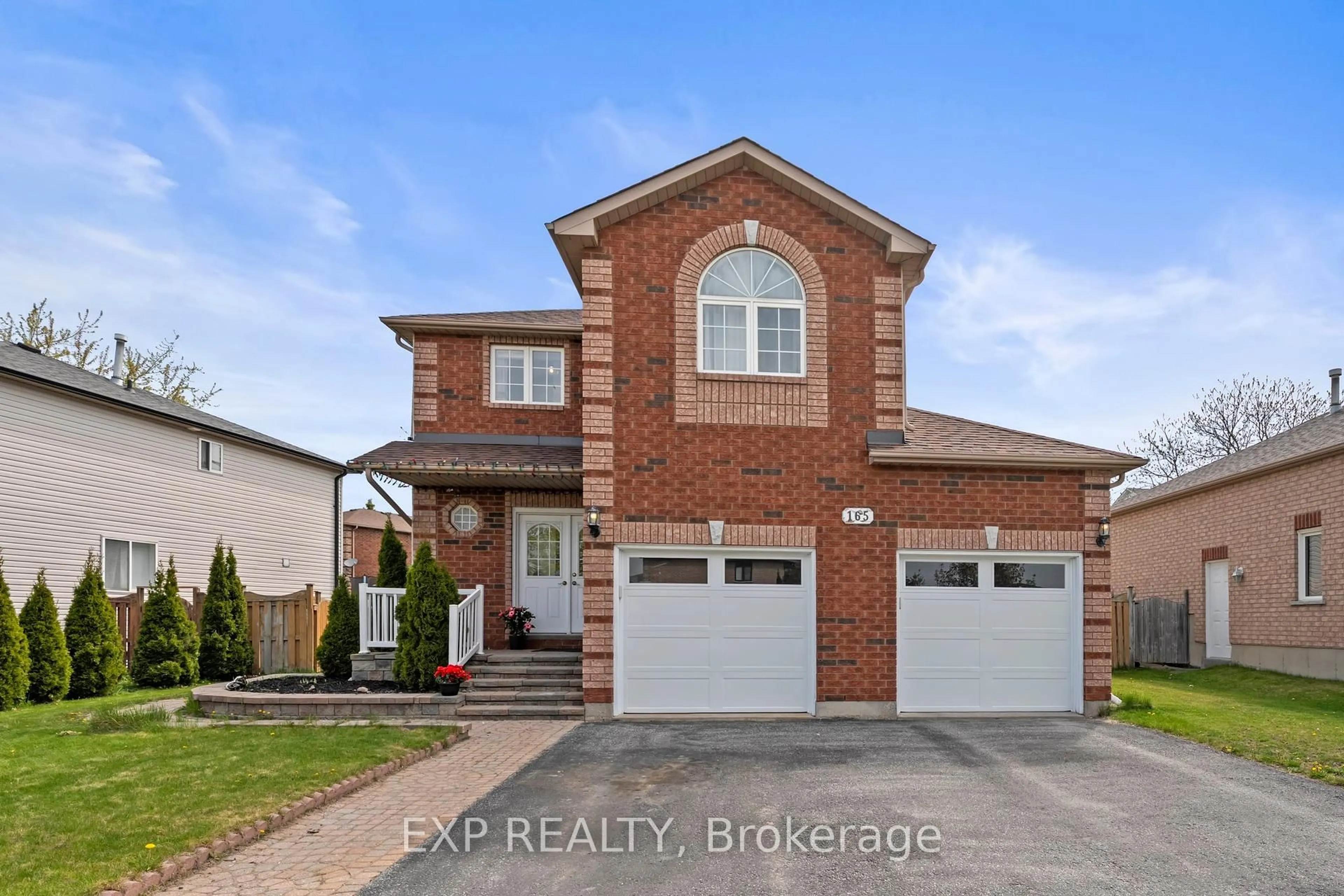 Home with brick exterior material, street for 165 MARSELLUS Dr, Barrie Ontario L4N 8V7