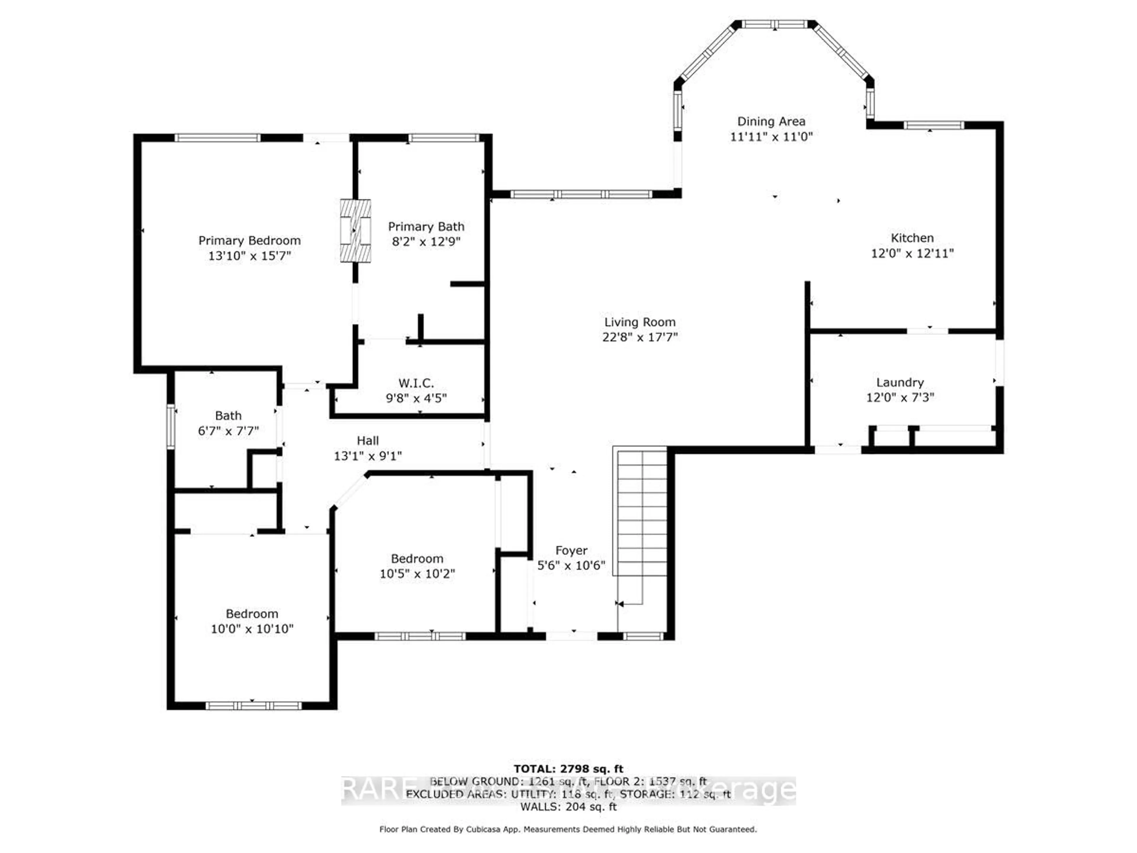 Floor plan for 21 Monica Crt, Oro-Medonte Ontario L0K 1E0