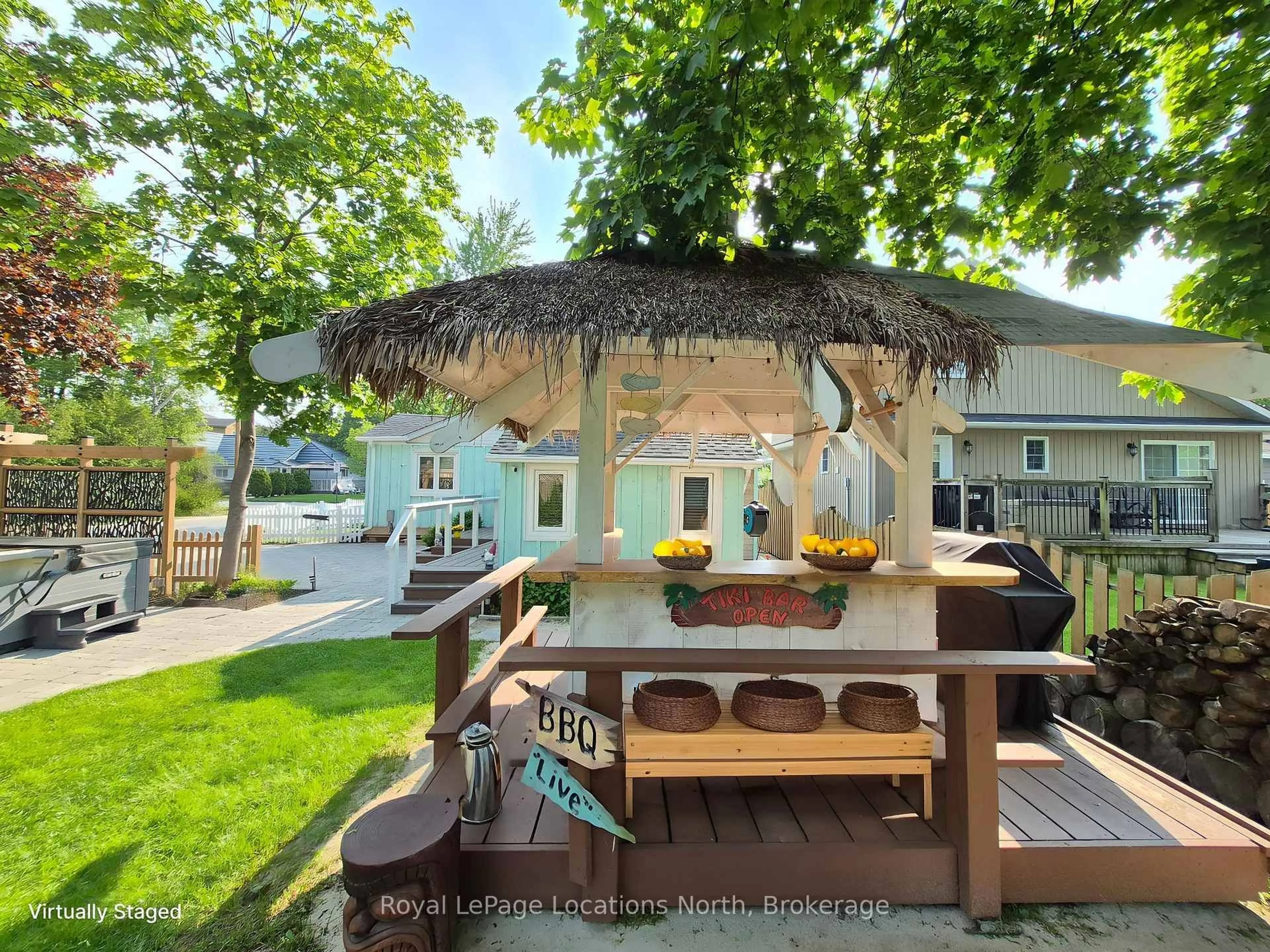 Patio, street for 1849 Shore Lane, Wasaga Beach Ontario L9Z 1V2