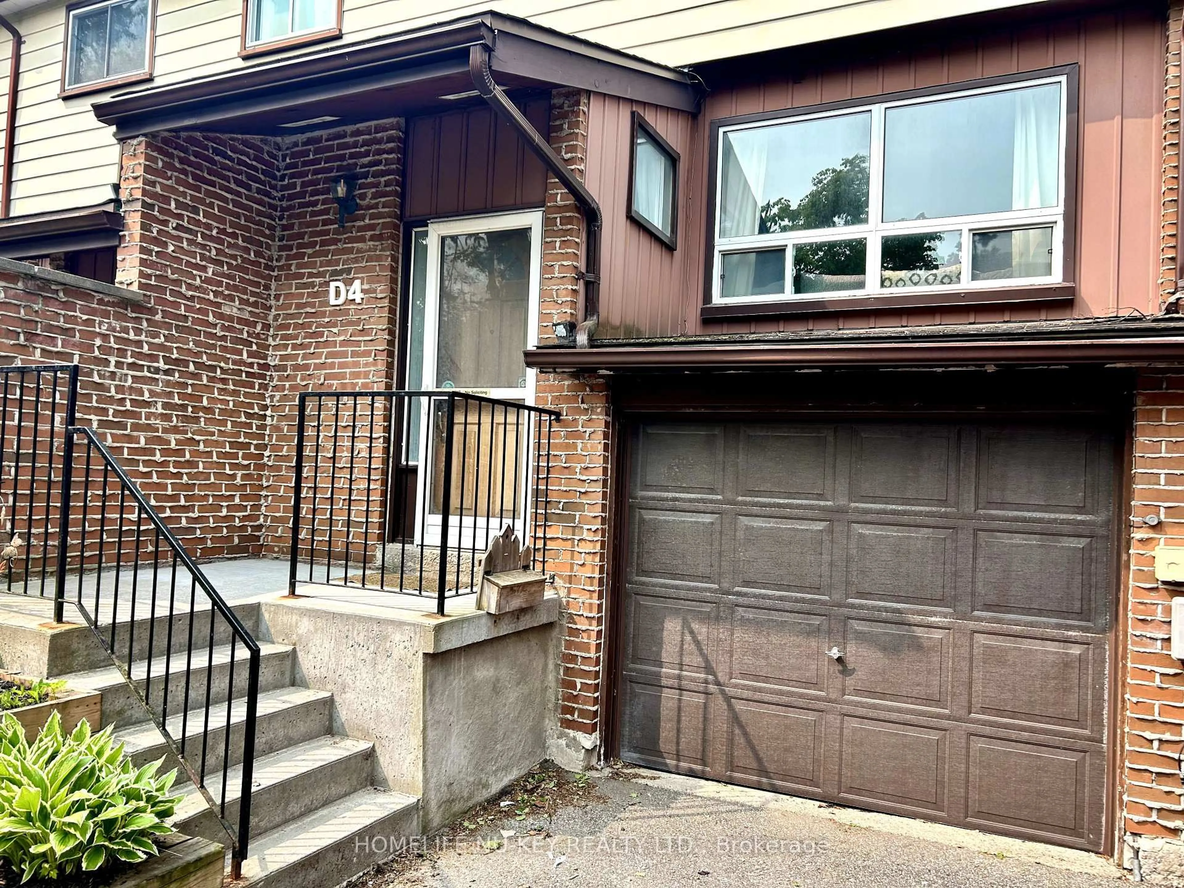 Home with brick exterior material, street for 63 Ferris Lane #D4, Barrie Ontario L4M 5C4