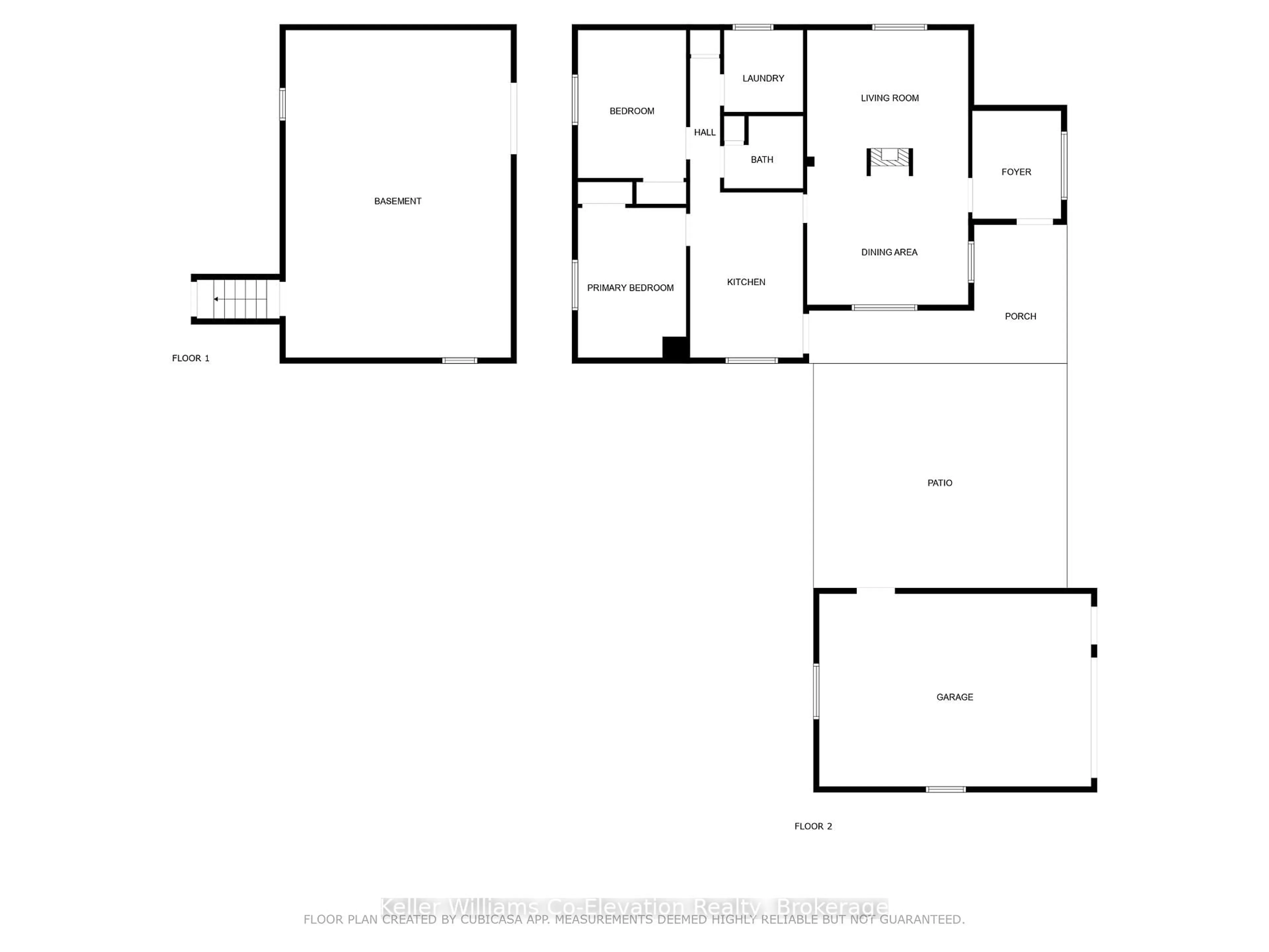 Floor plan for 488 Finlayson St, Tay Ontario L0K 1R0