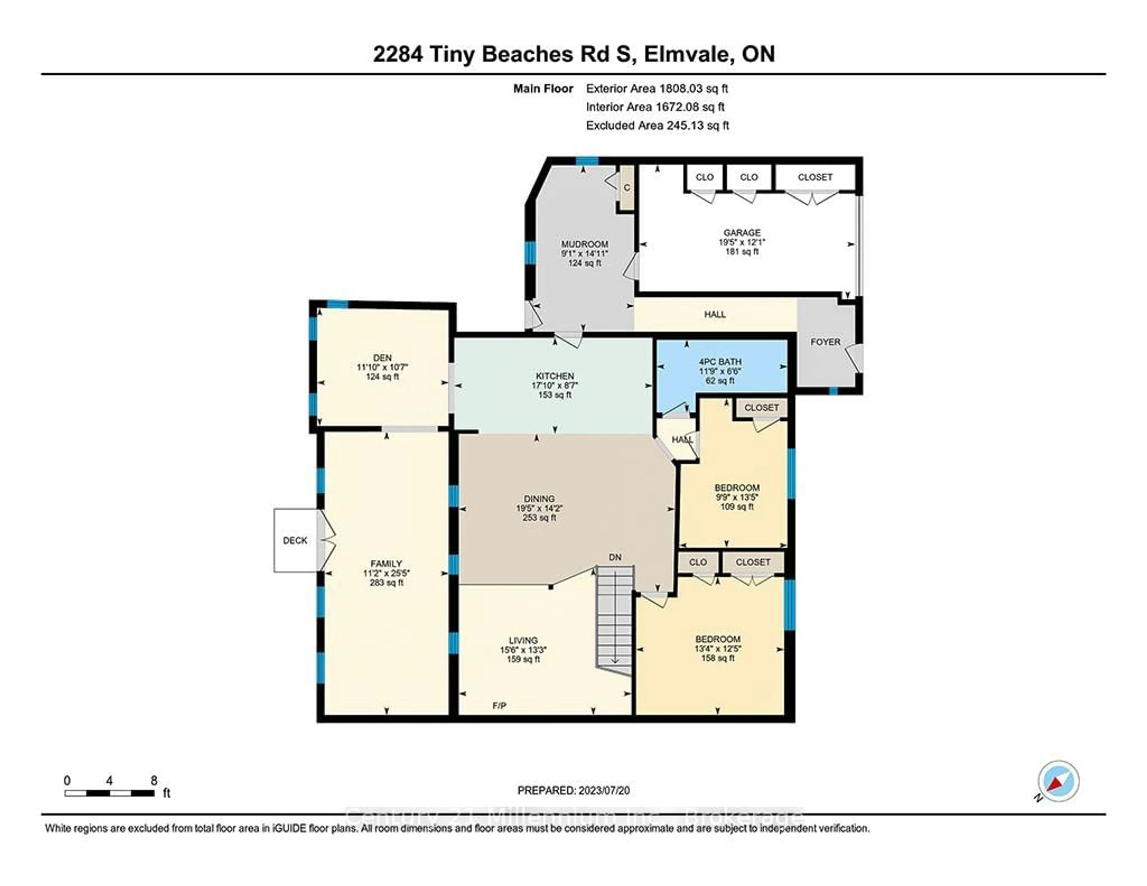 Floor plan for 2284 TINY BEACHES Rd, Tiny Ontario L0L 1P0