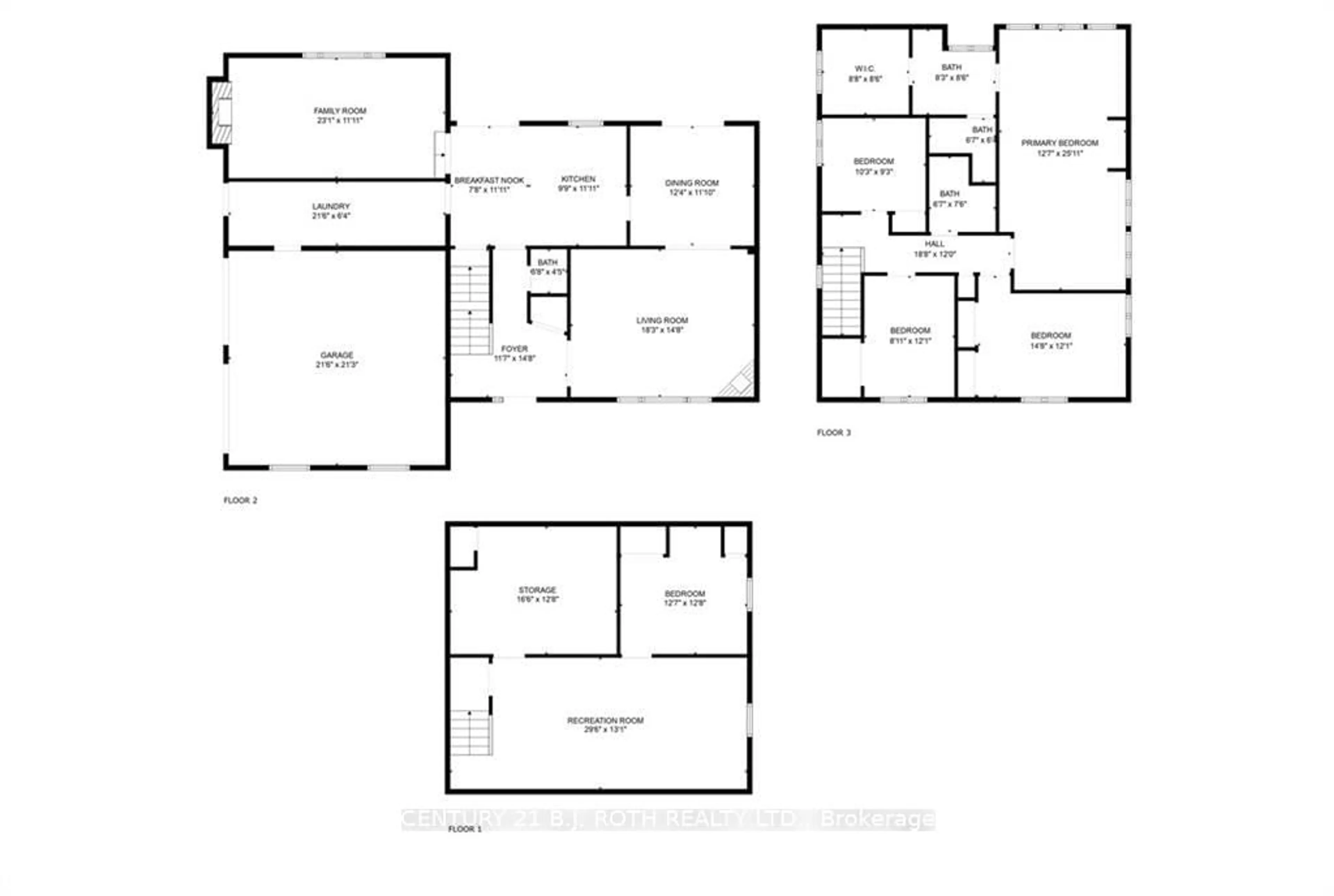 Floor plan for 32 Wattie Rd, Springwater Ontario L9X 0P7