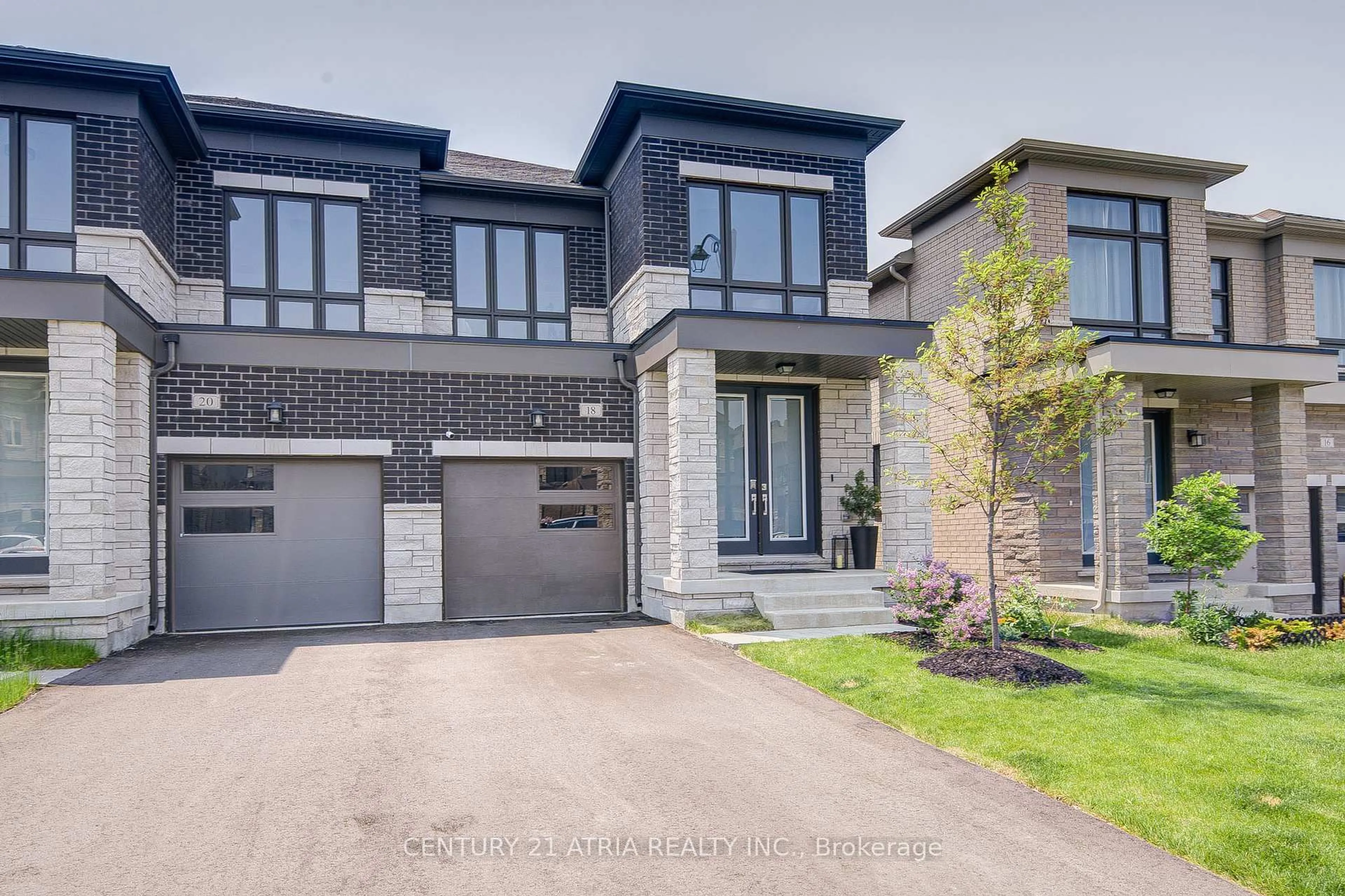 Home with brick exterior material, street for 18 Sweet Cicely St, Springwater Ontario L9X 2C7
