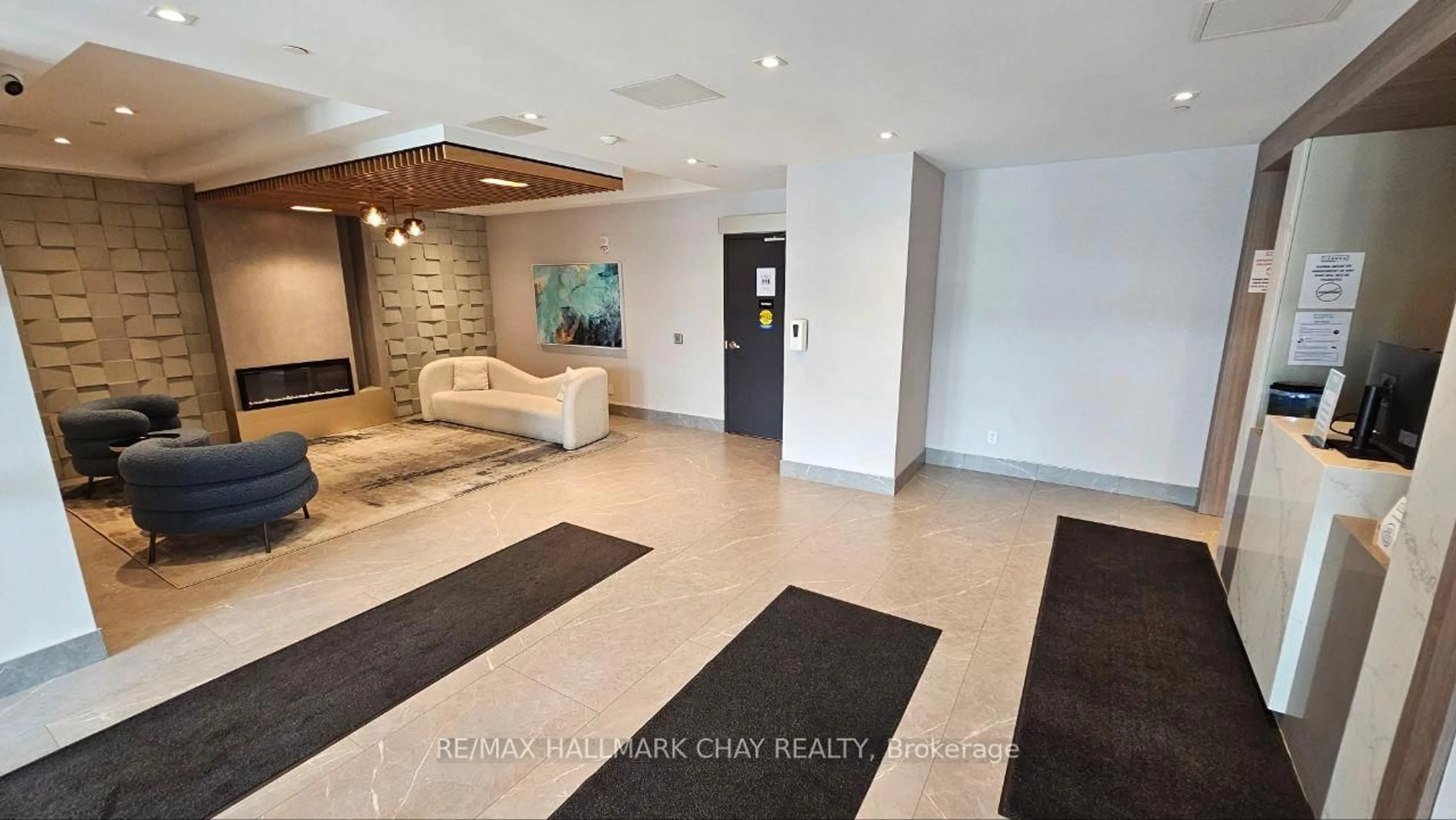 Lobby for 56 Lakeside Terr #1012, Barrie Ontario L4M 0L4