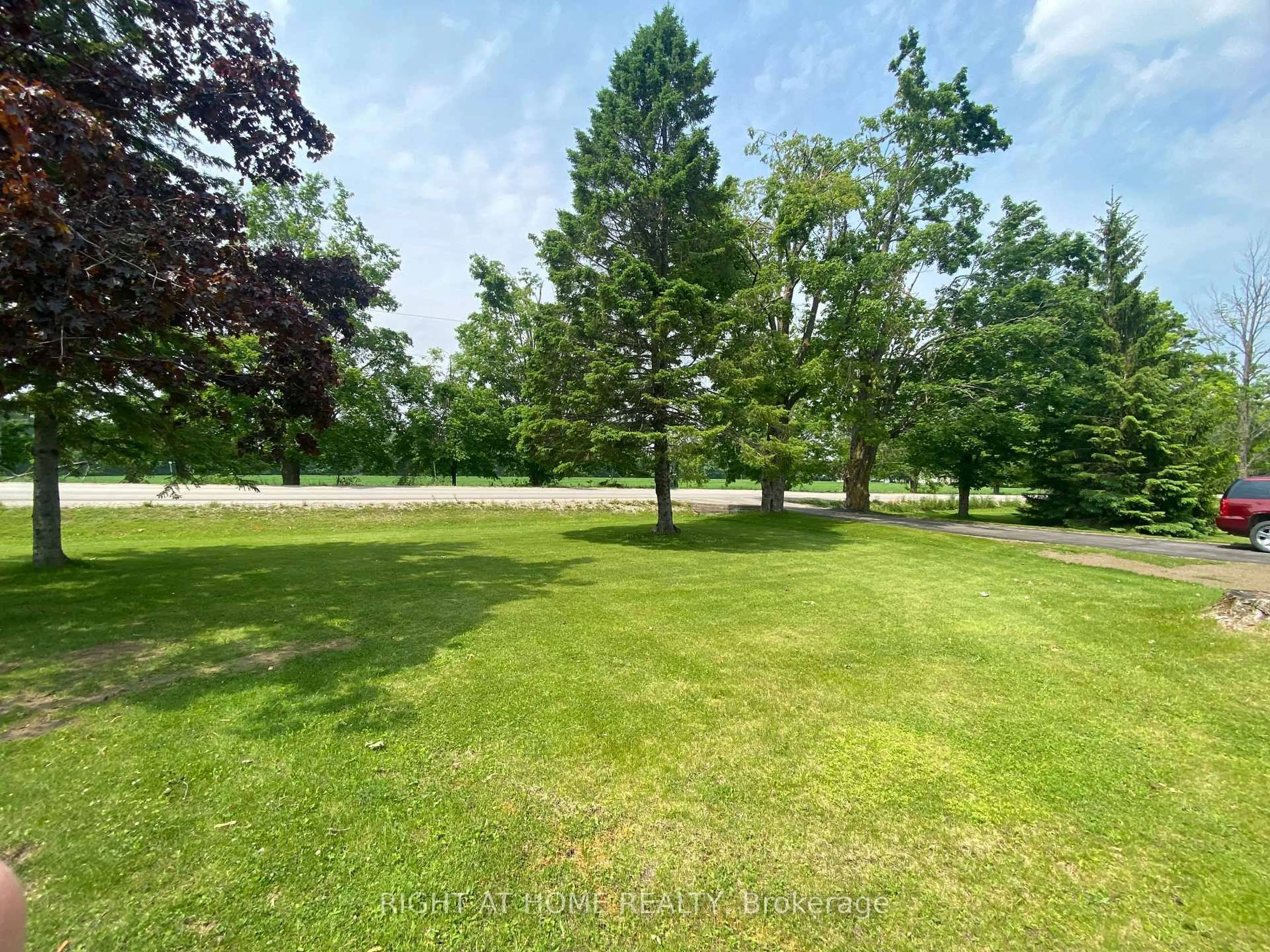 A pic from outside/outdoor area/front of a property/back of a property/a pic from drone, forest/trees view for 978 15/16 Sdrd, Oro-Medonte Ontario L0L 1T0