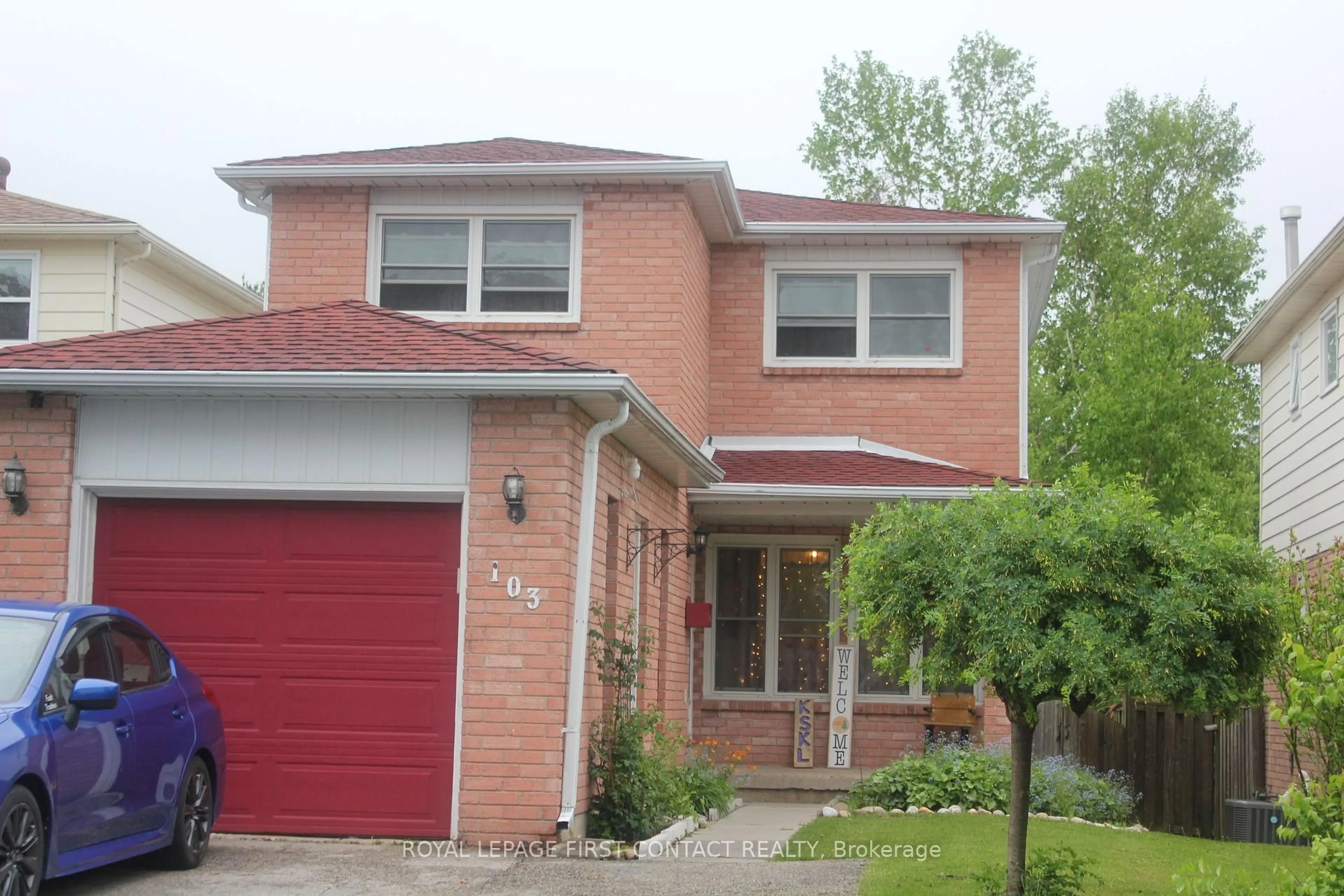 Home with brick exterior material, street for 103 Garden Dr, Barrie Ontario L4N 5T9