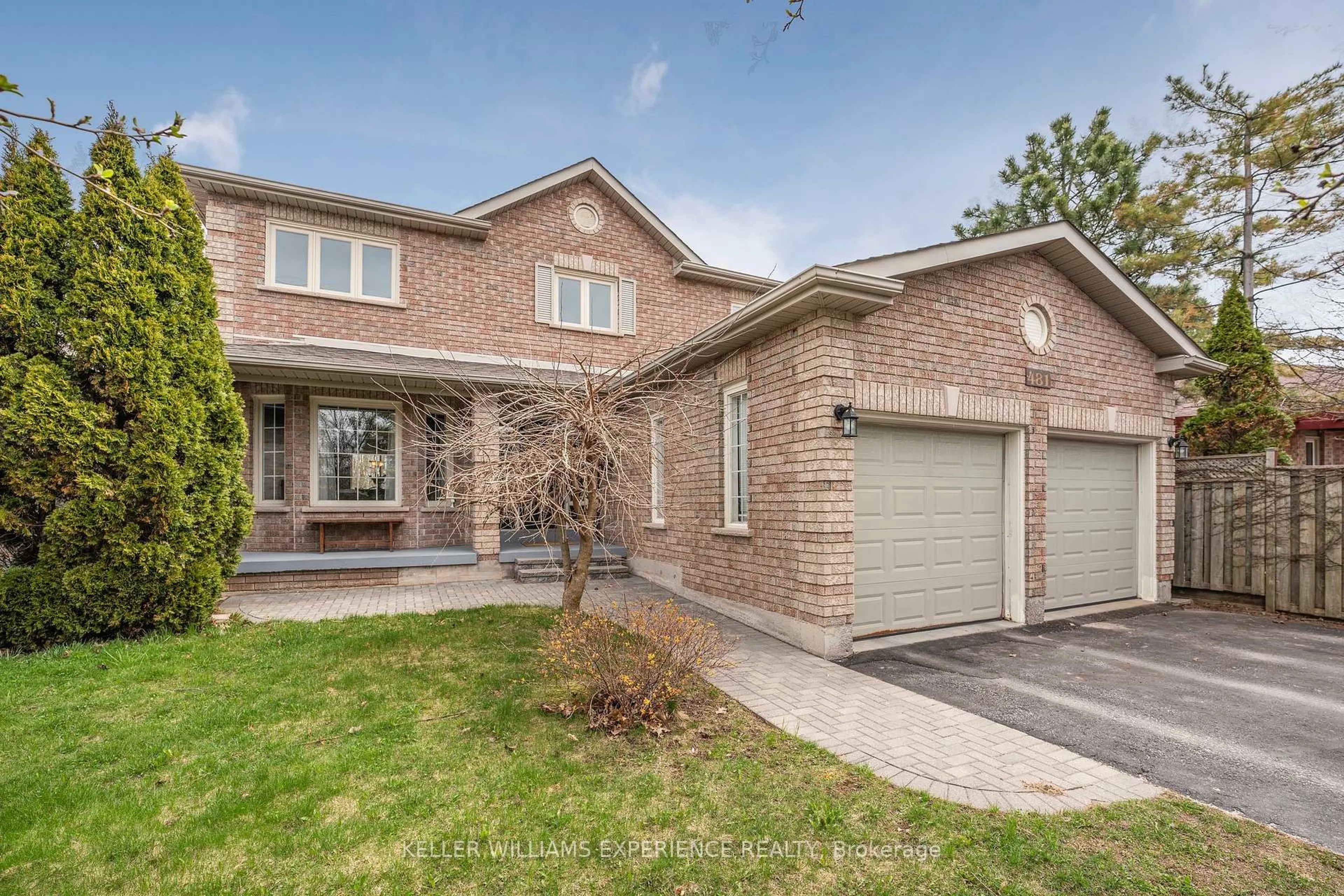 Home with brick exterior material, street for 481 Ferndale Dr, Barrie Ontario L4N 7X7