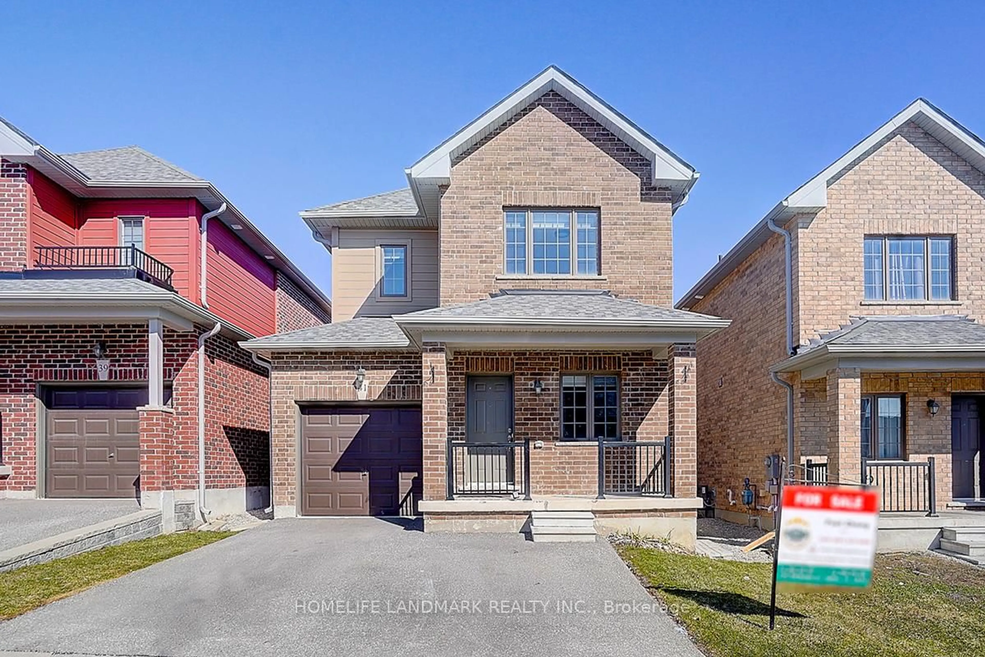 Home with brick exterior material, street for 41 Bedford Estates Cres, Barrie Ontario L4N 9K5