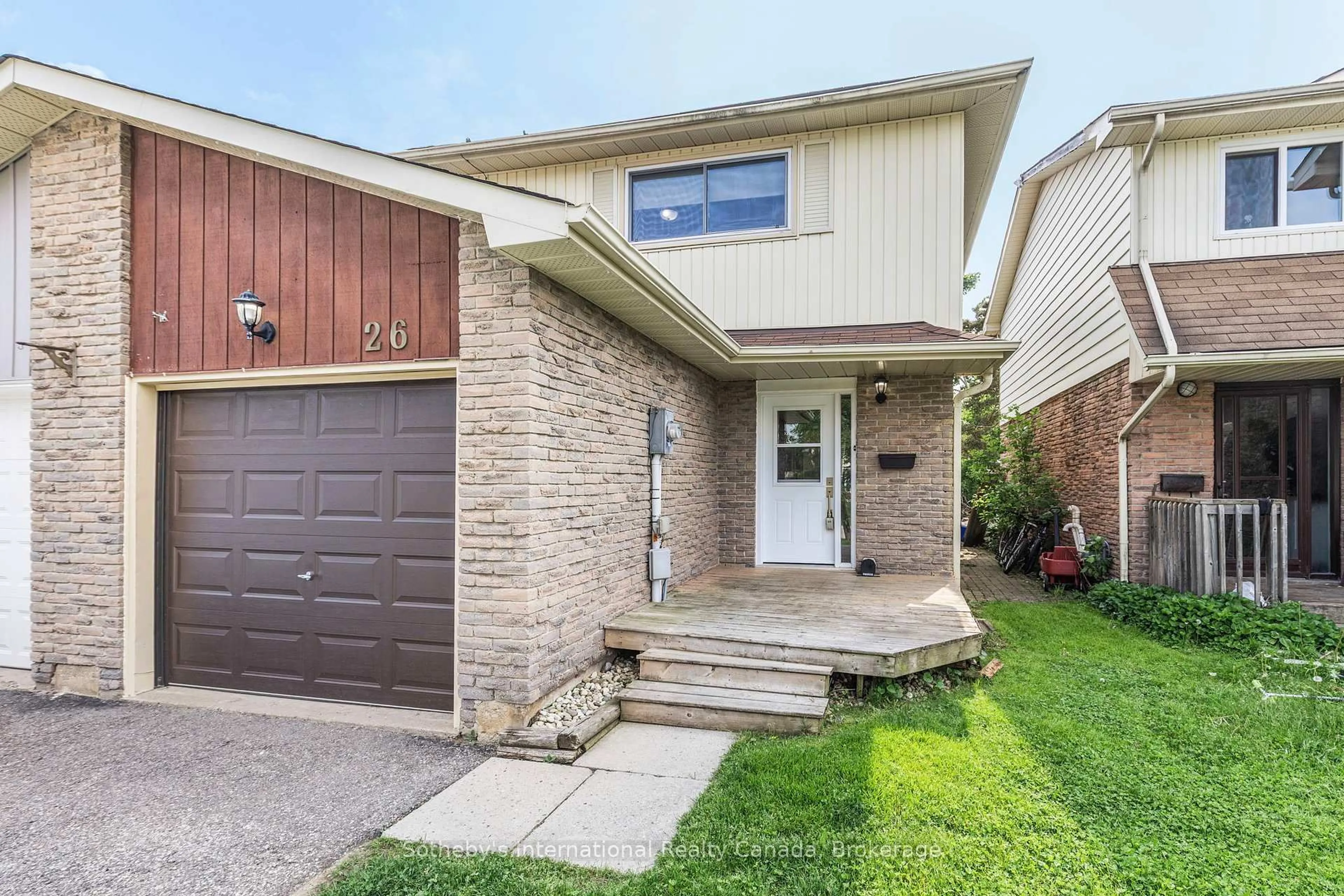 Home with brick exterior material, street for 26 Christie Cres, Barrie Ontario L4N 4W8