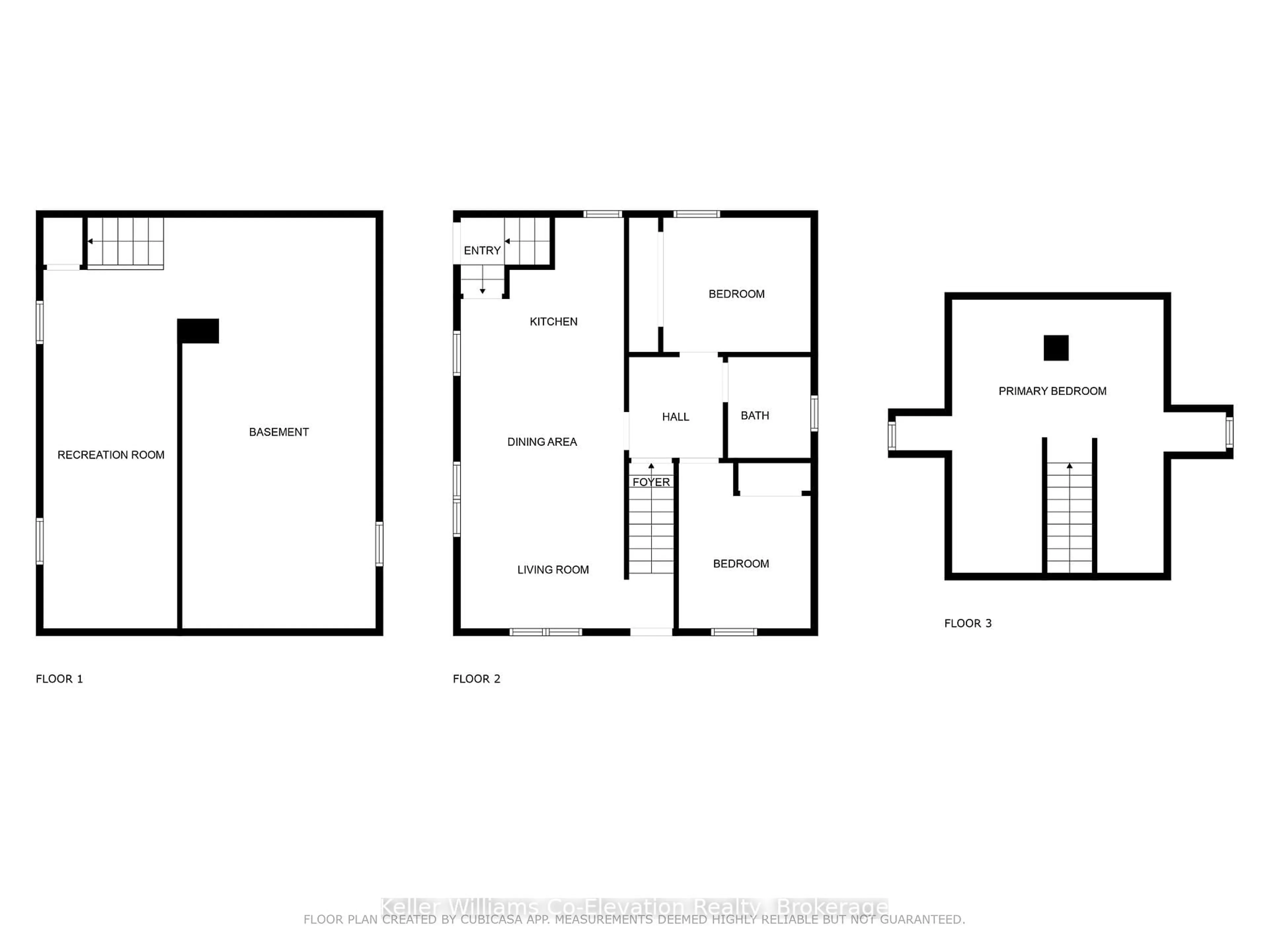 Floor plan for 94 Innisfil St, Barrie Ontario L4N 3E4