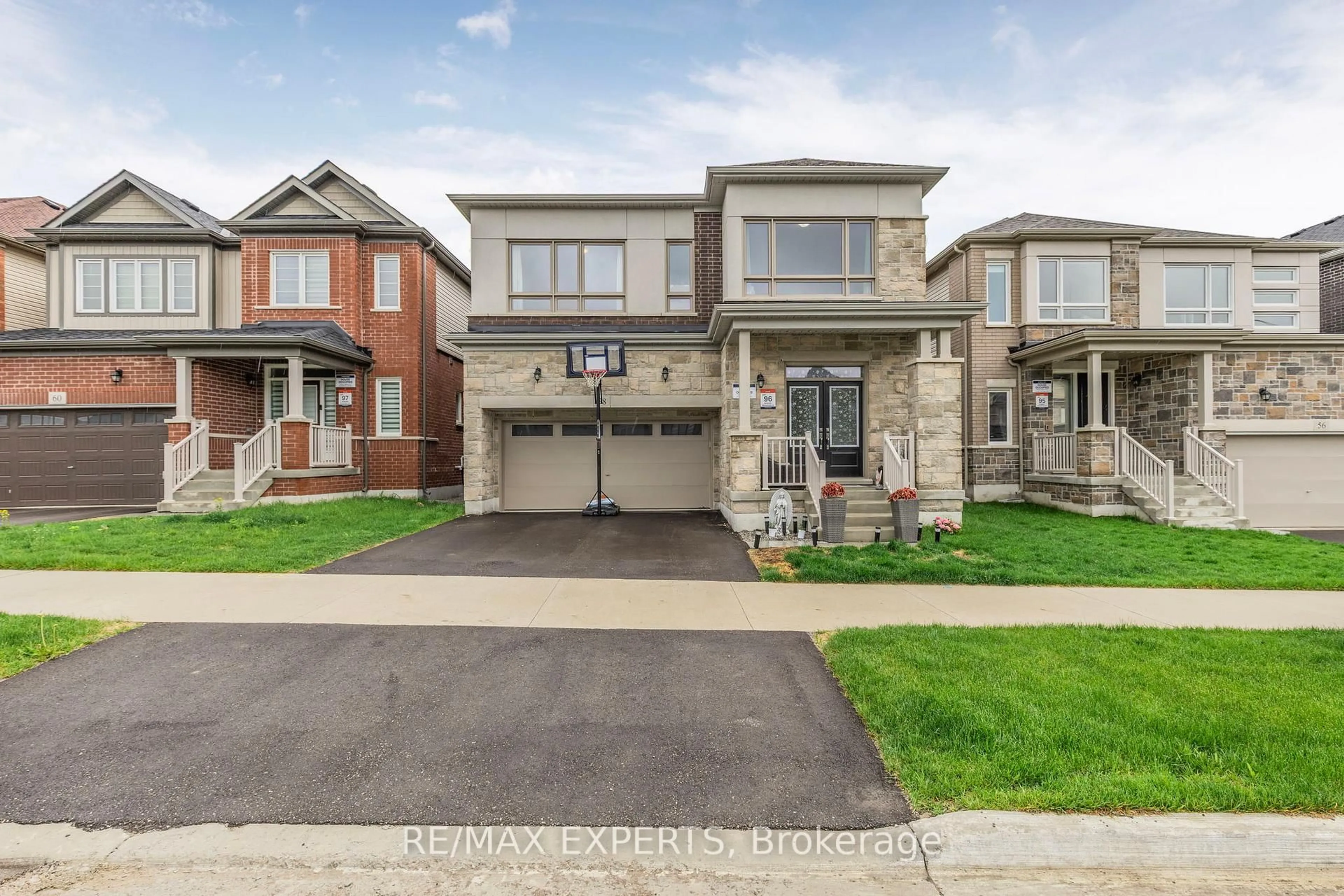 Home with brick exterior material, street for 58 Shepherd Dr, Barrie Ontario L9J 0P3