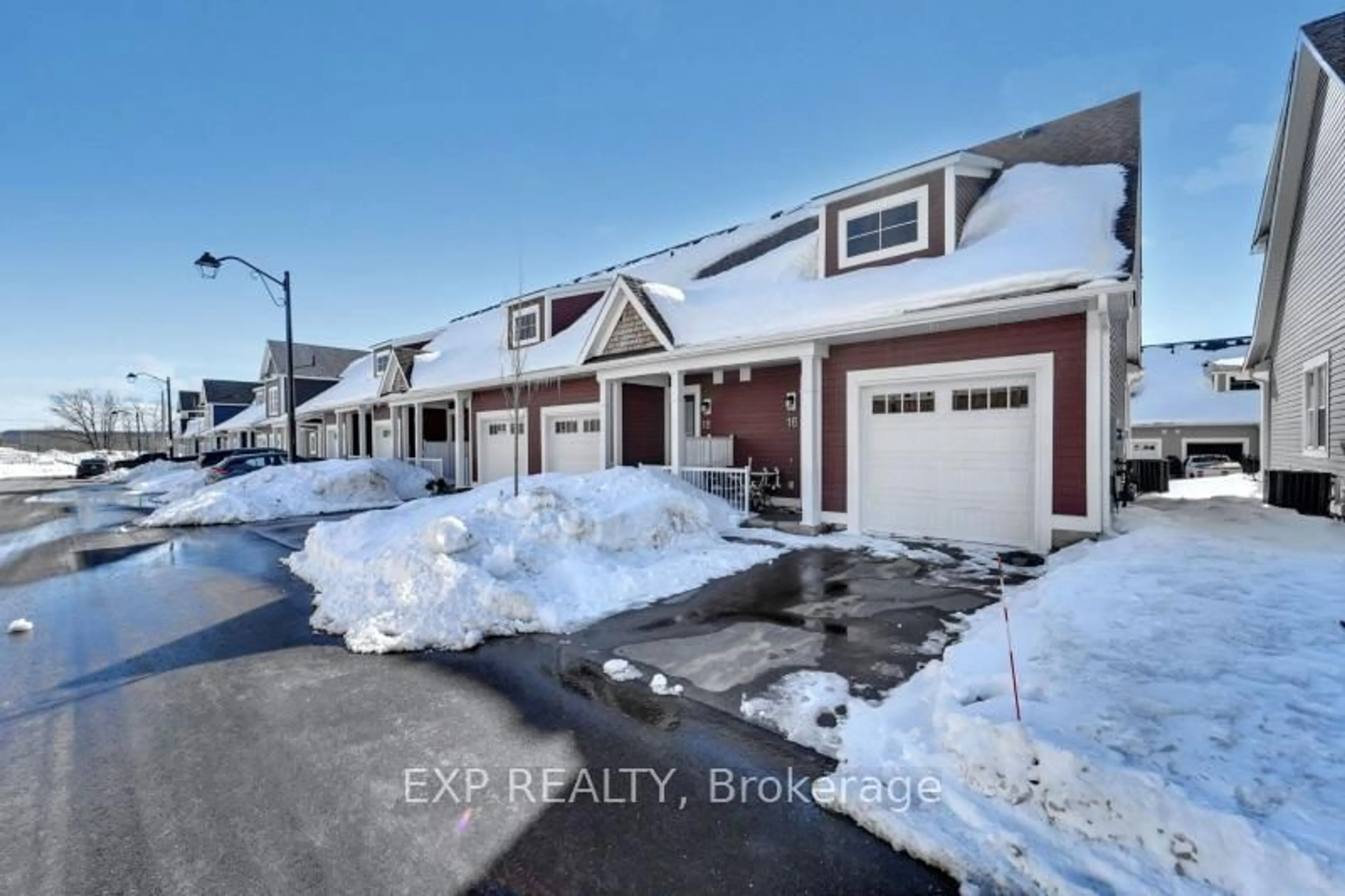 A pic from outside/outdoor area/front of a property/back of a property/a pic from drone, street for 16 Allison Lane, Midland Ontario L4R 0H2