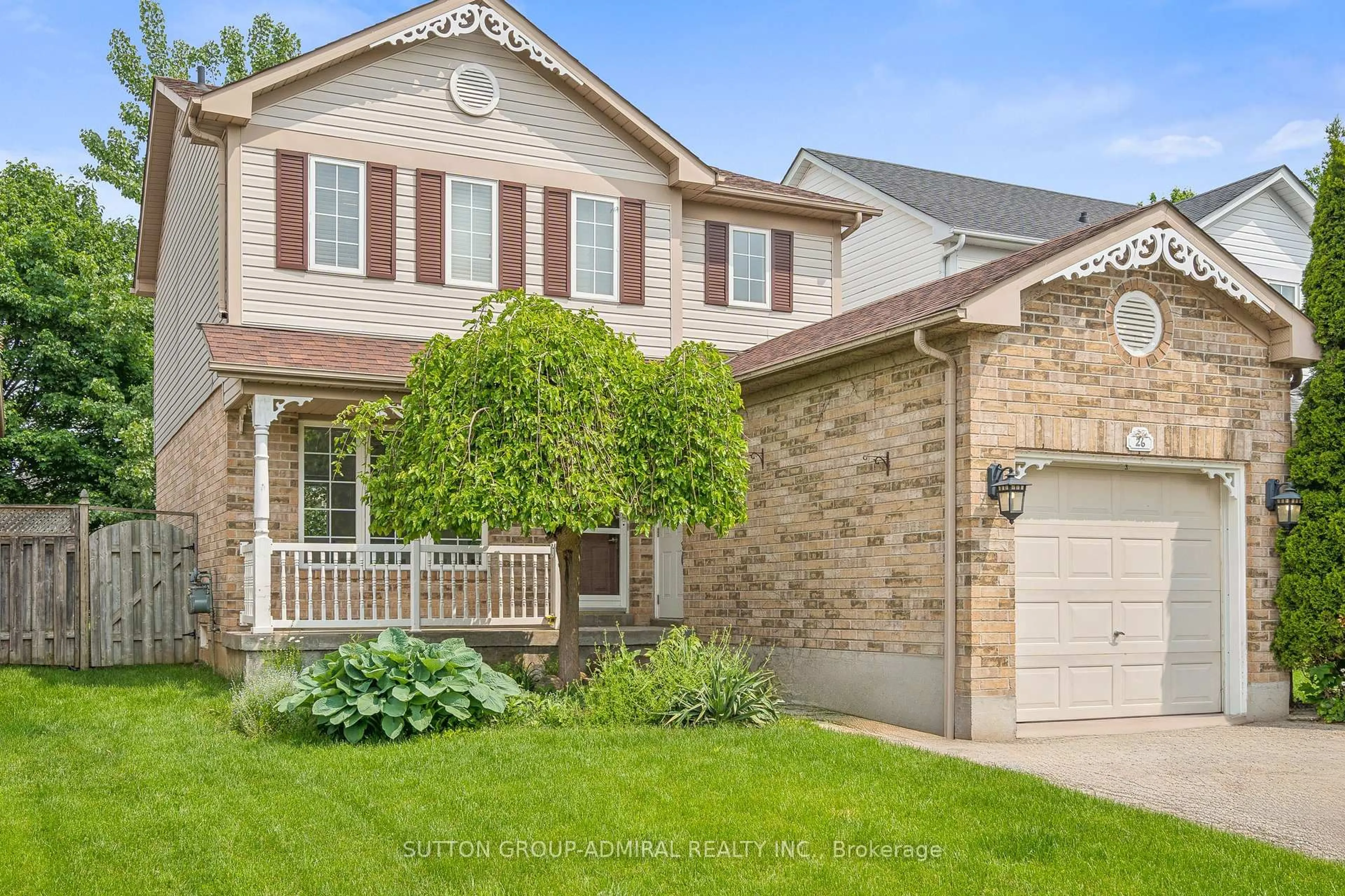 Home with brick exterior material, street for 26 Copeman Cres, Barrie Ontario L4N 8B5