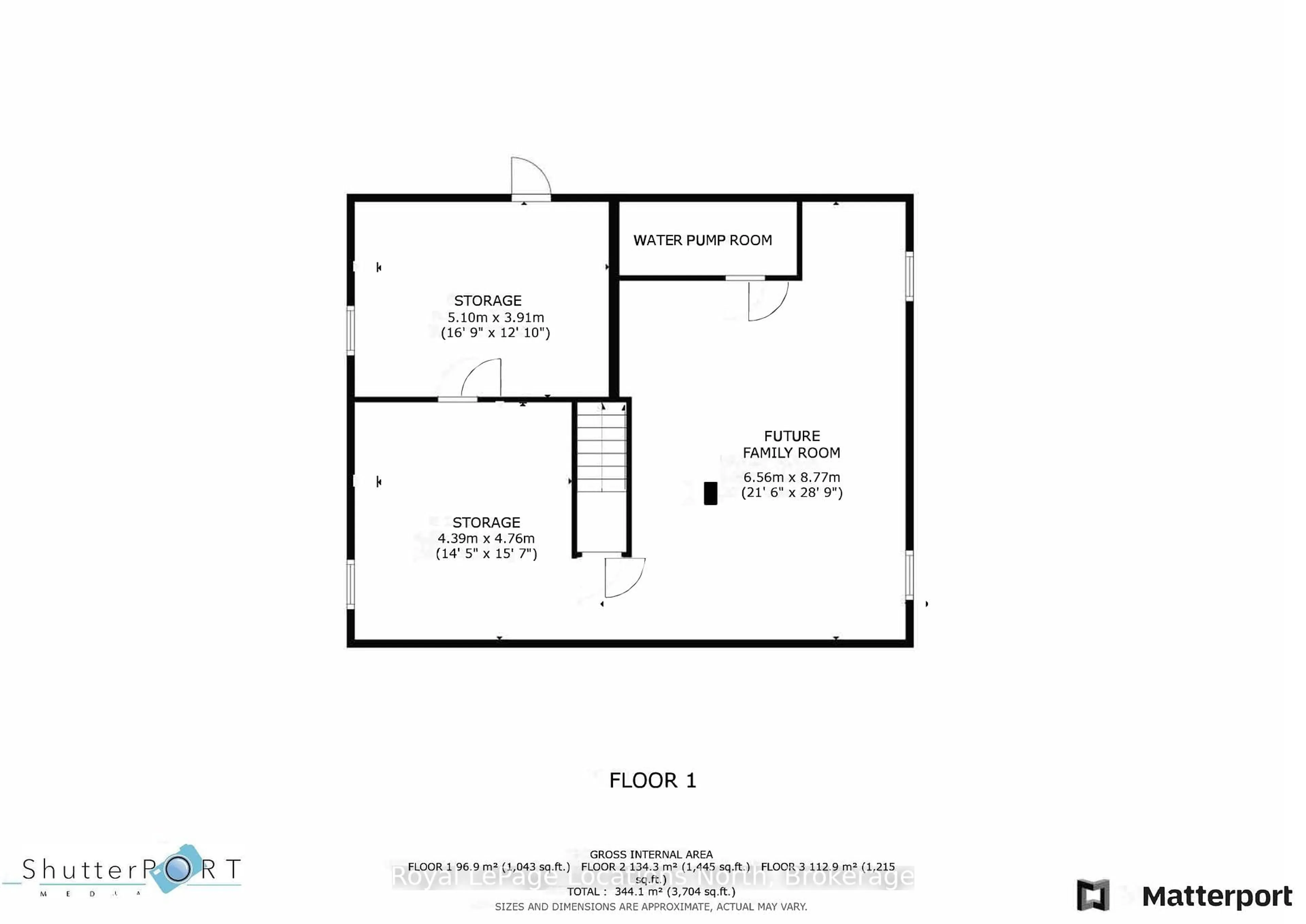 Floor plan for 4219 County 124 Rd, Clearview Ontario L0M 1P0