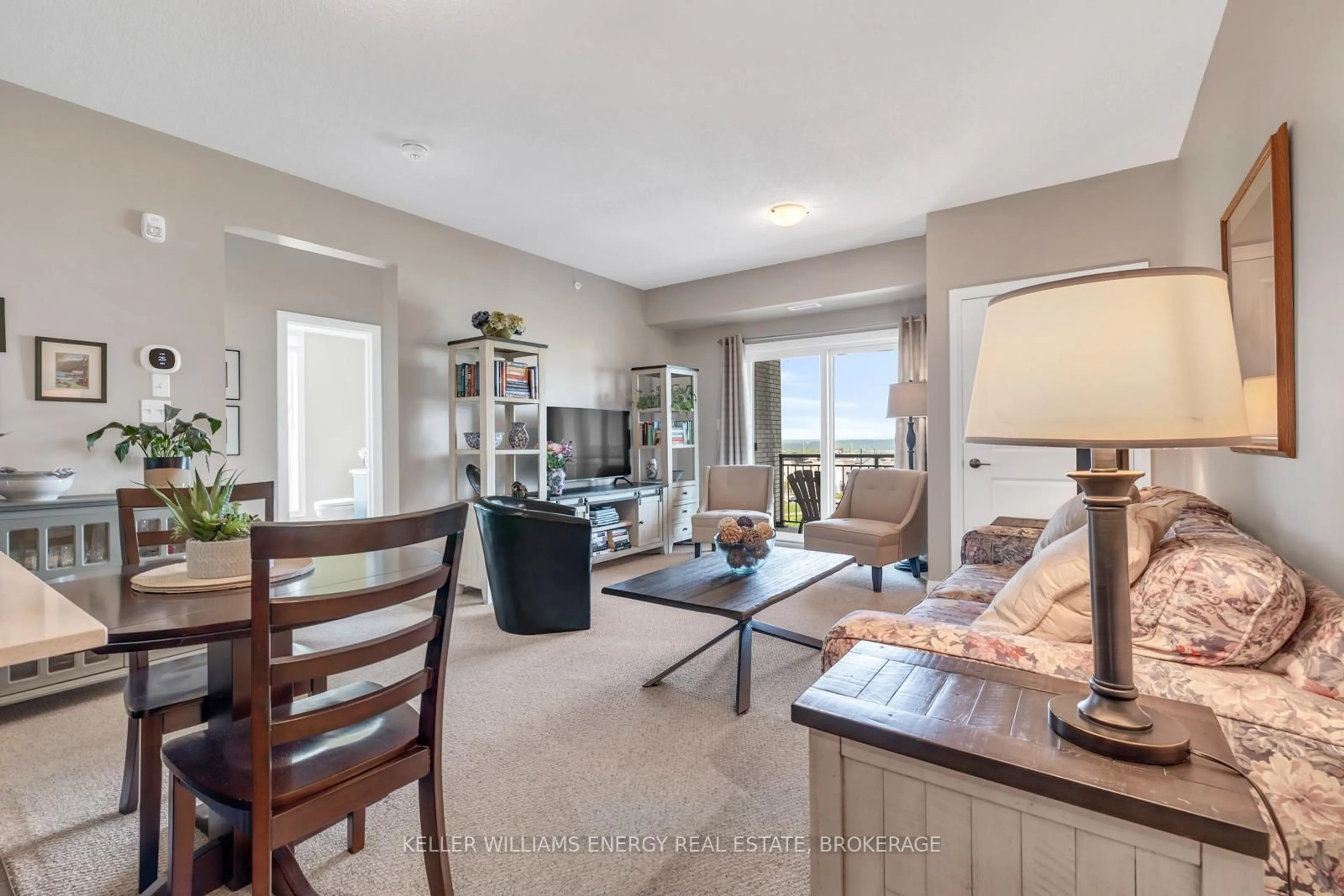 Living room with furniture, unknown for 299 Cundles Rd #309, Barrie Ontario L4M 0K9