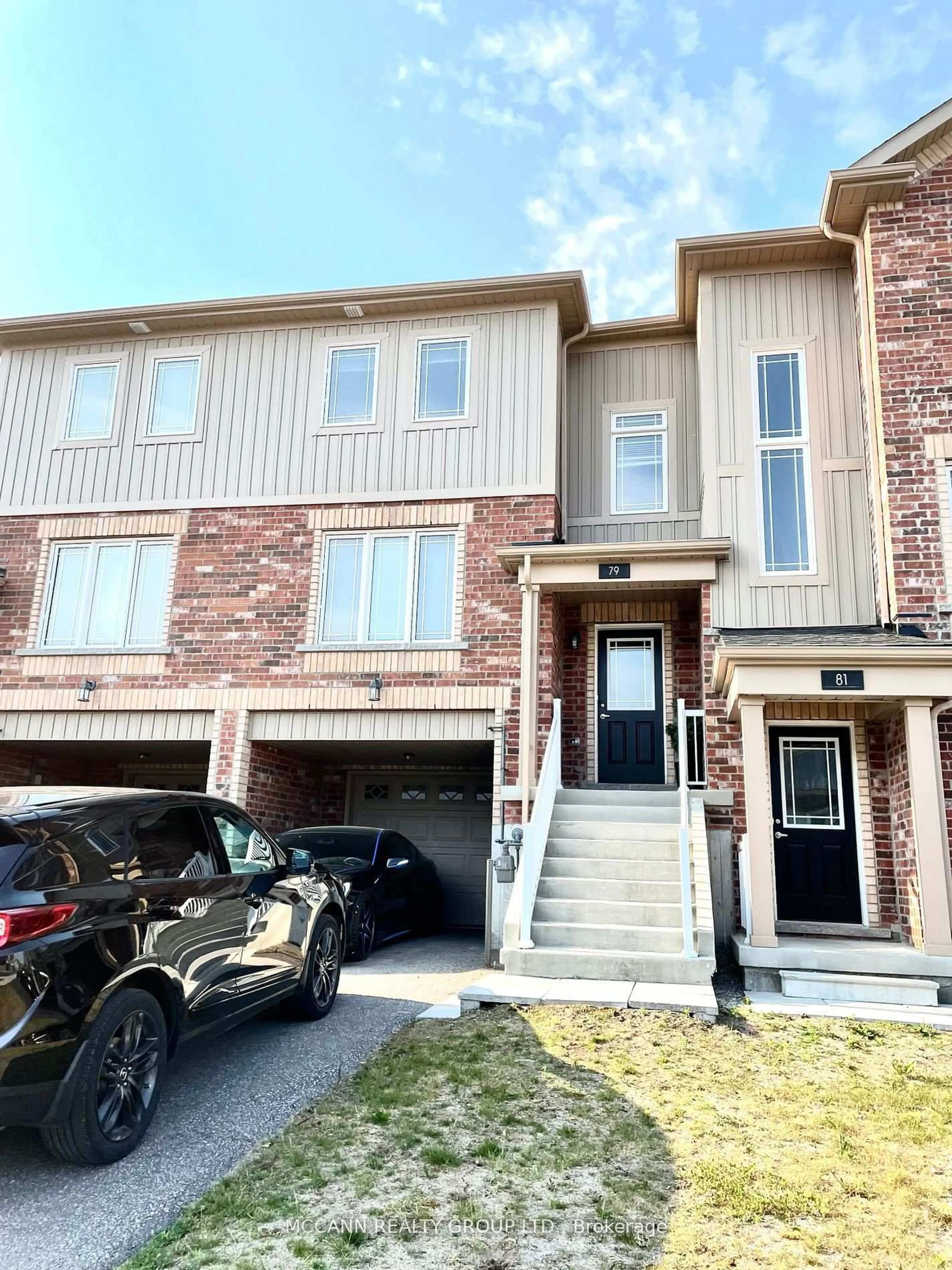 Home with brick exterior material, street for 79 Franks Way, Barrie Ontario L4N 3J1