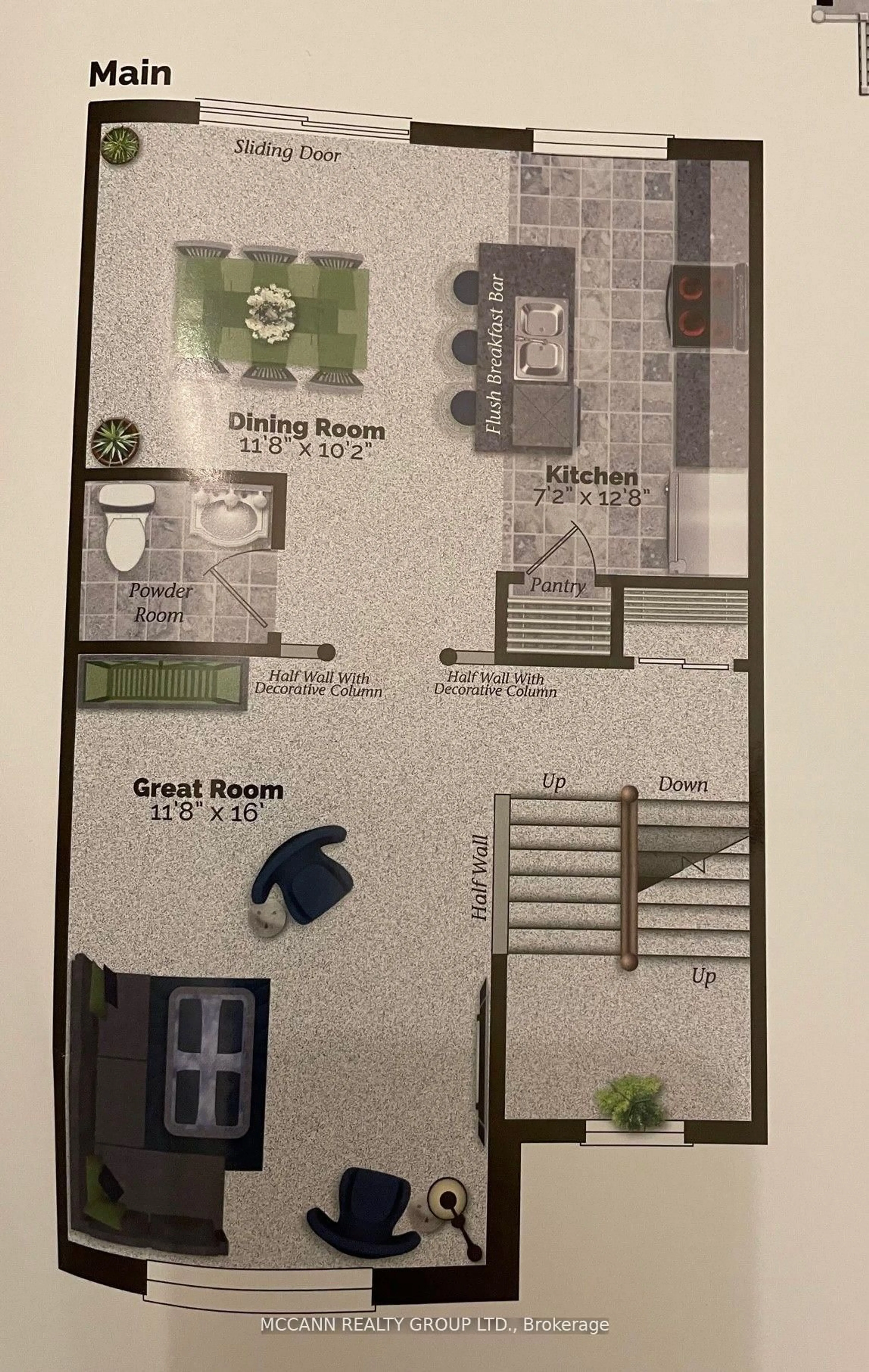 Floor plan for 79 Franks Way, Barrie Ontario L4N 3J1