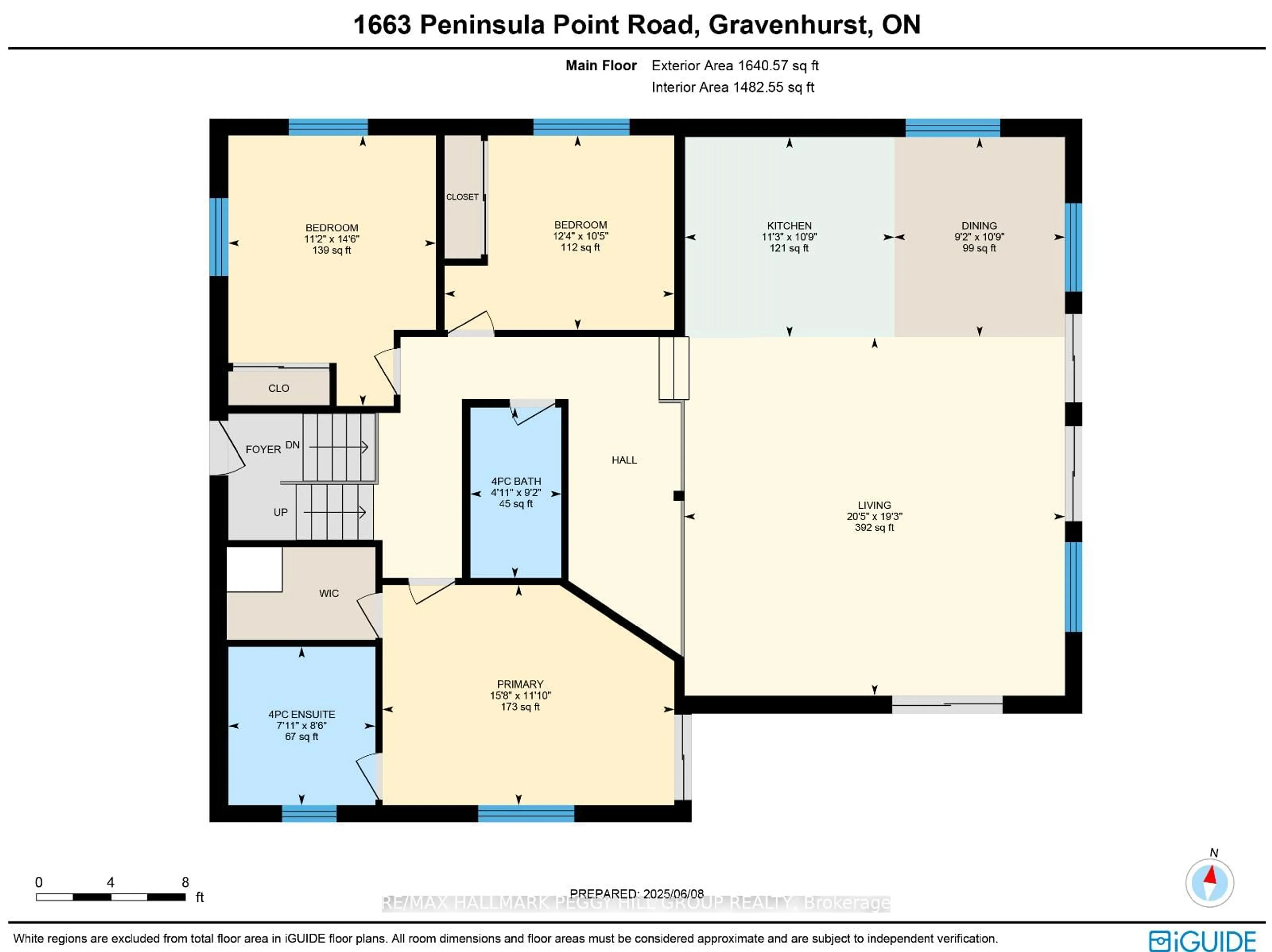 Floor plan for 1663 Peninsula Point Rd, Severn Ontario P0E 1N0