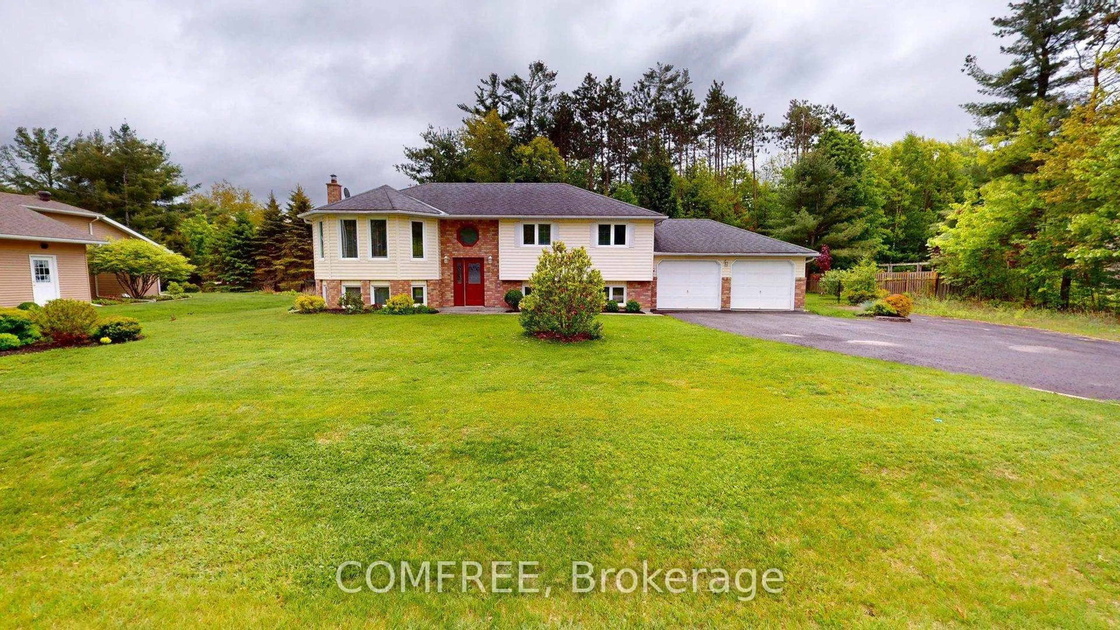 A pic from outside/outdoor area/front of a property/back of a property/a pic from drone, water/lake/river/ocean view for 63 Bailey Cres, Tiny Ontario L0L 2T0