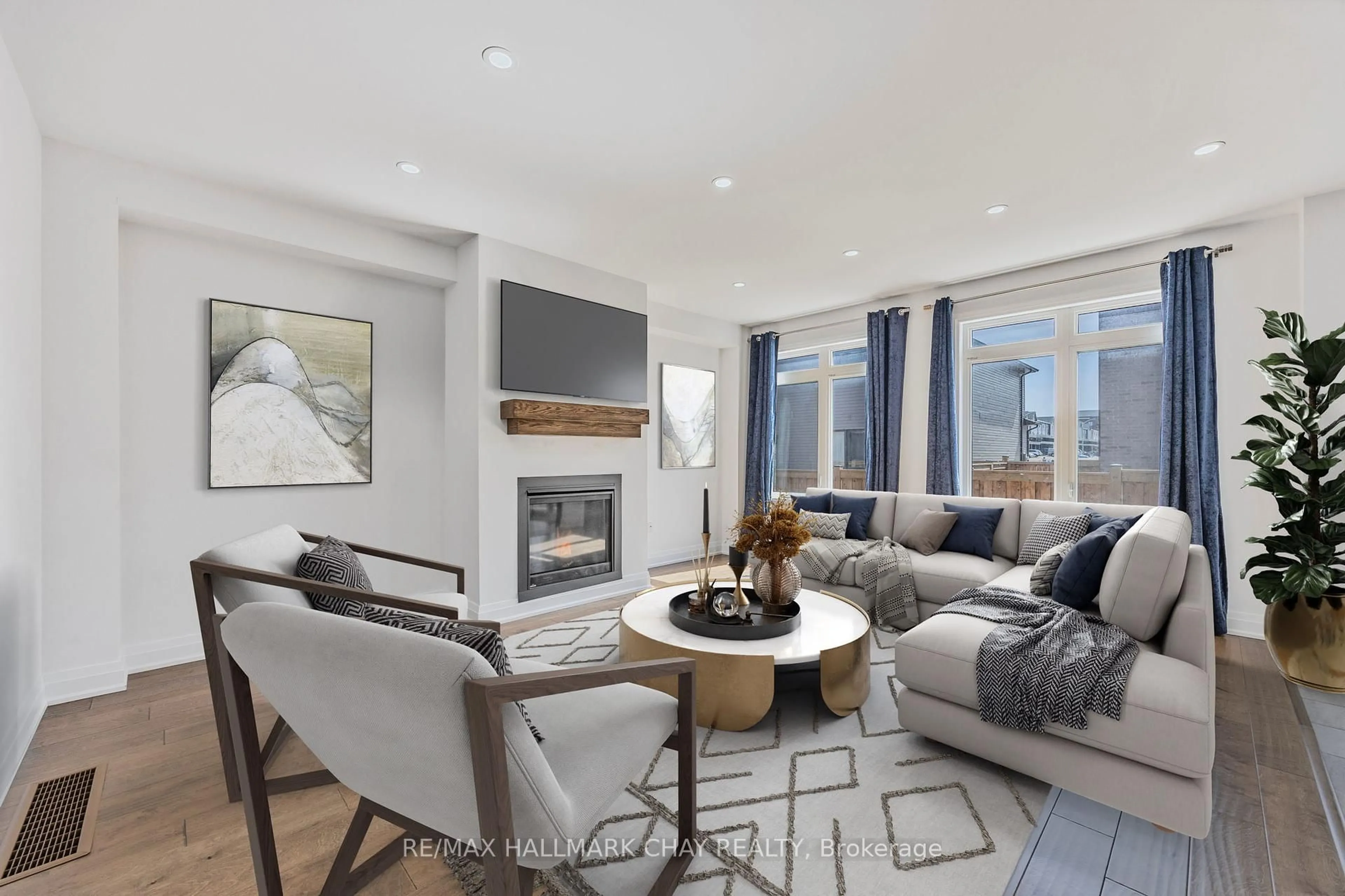 Living room with furniture, unknown for 159 Franklin Tr, Barrie Ontario L9J 0J1
