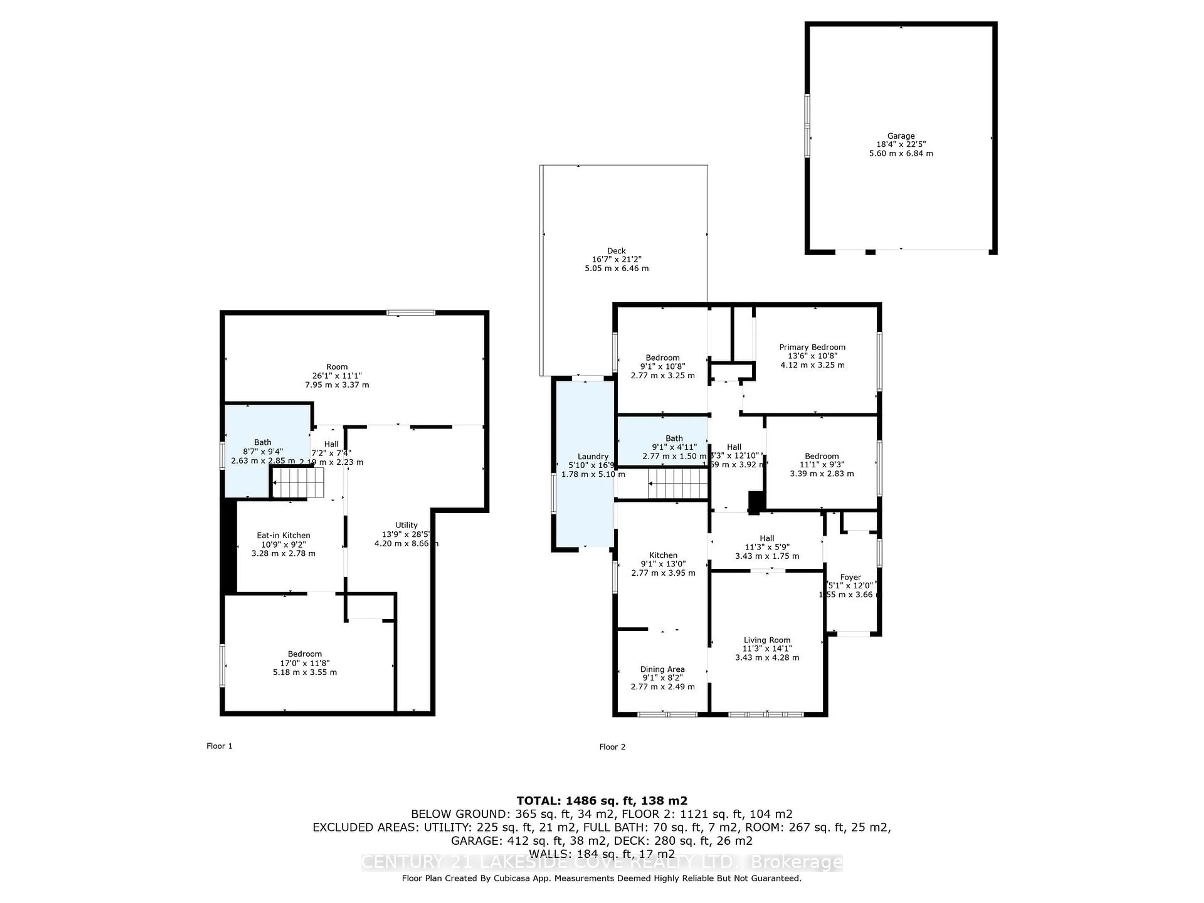 Floor plan for 420 Raymond Ave, Orillia Ontario L3V 6X4