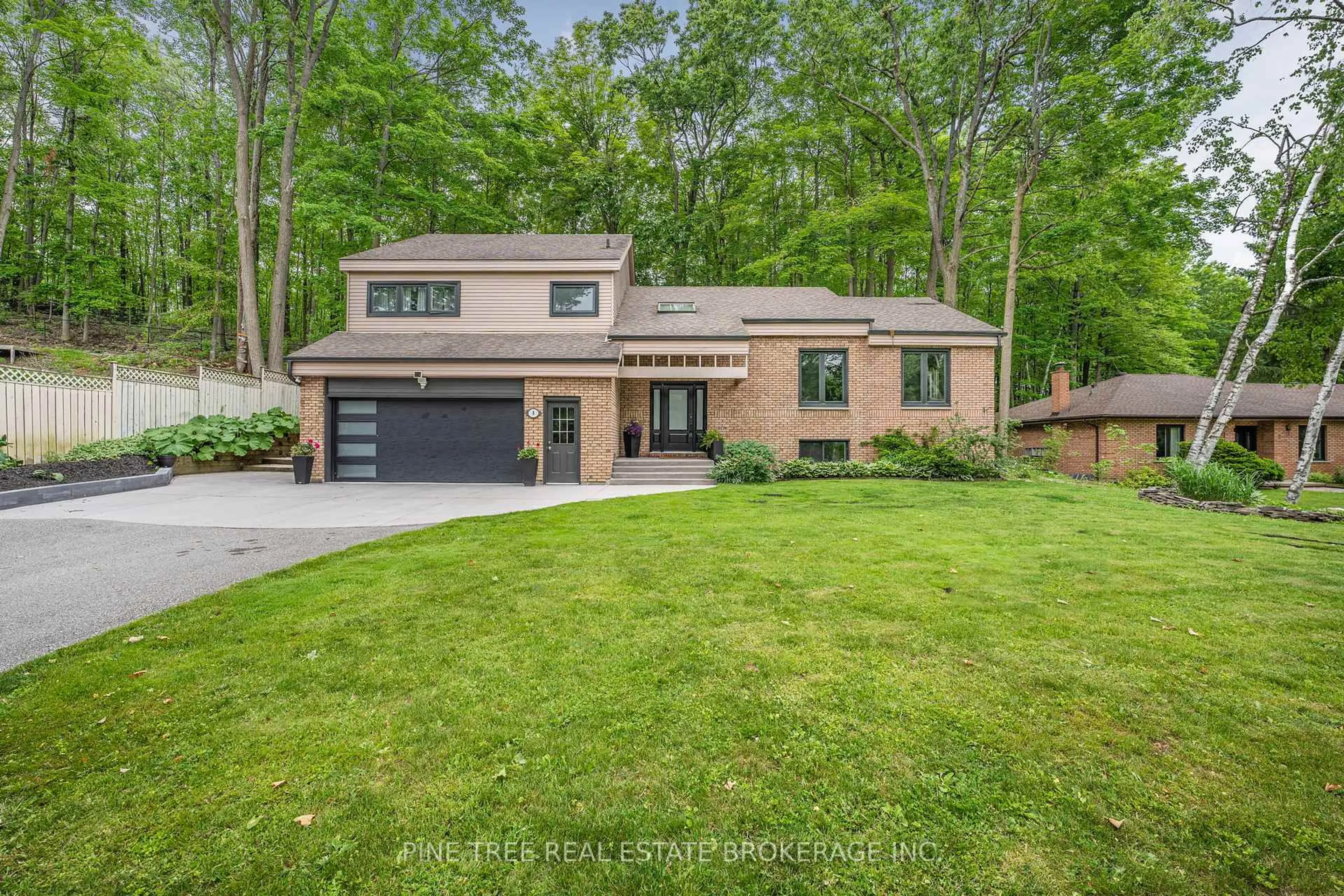 Home with brick exterior material, street for 8 Frid Blvd, Springwater Ontario L9X 0P5