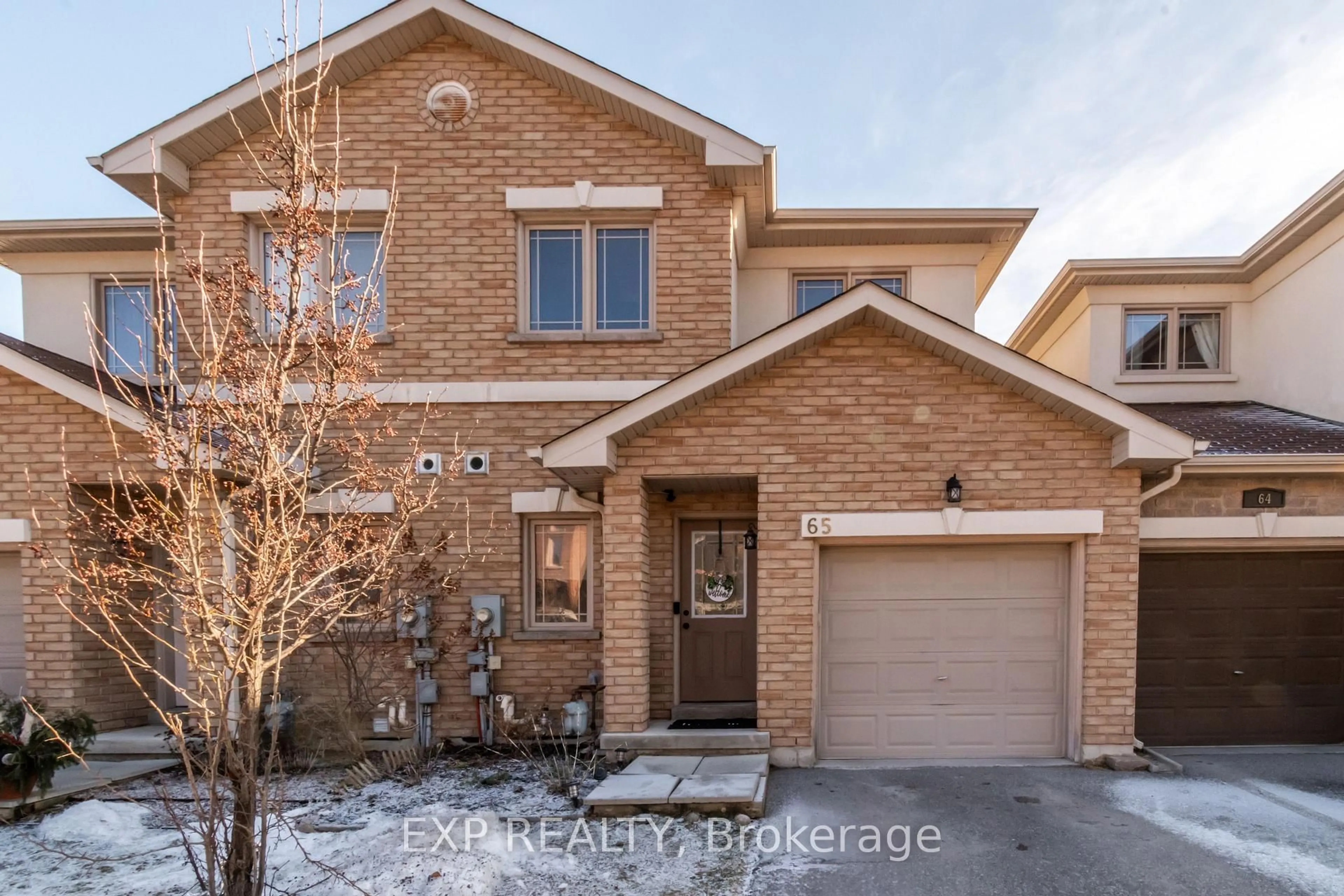 Home with brick exterior material, street for 175 Stanley St #65, Barrie Ontario L4M 0G2