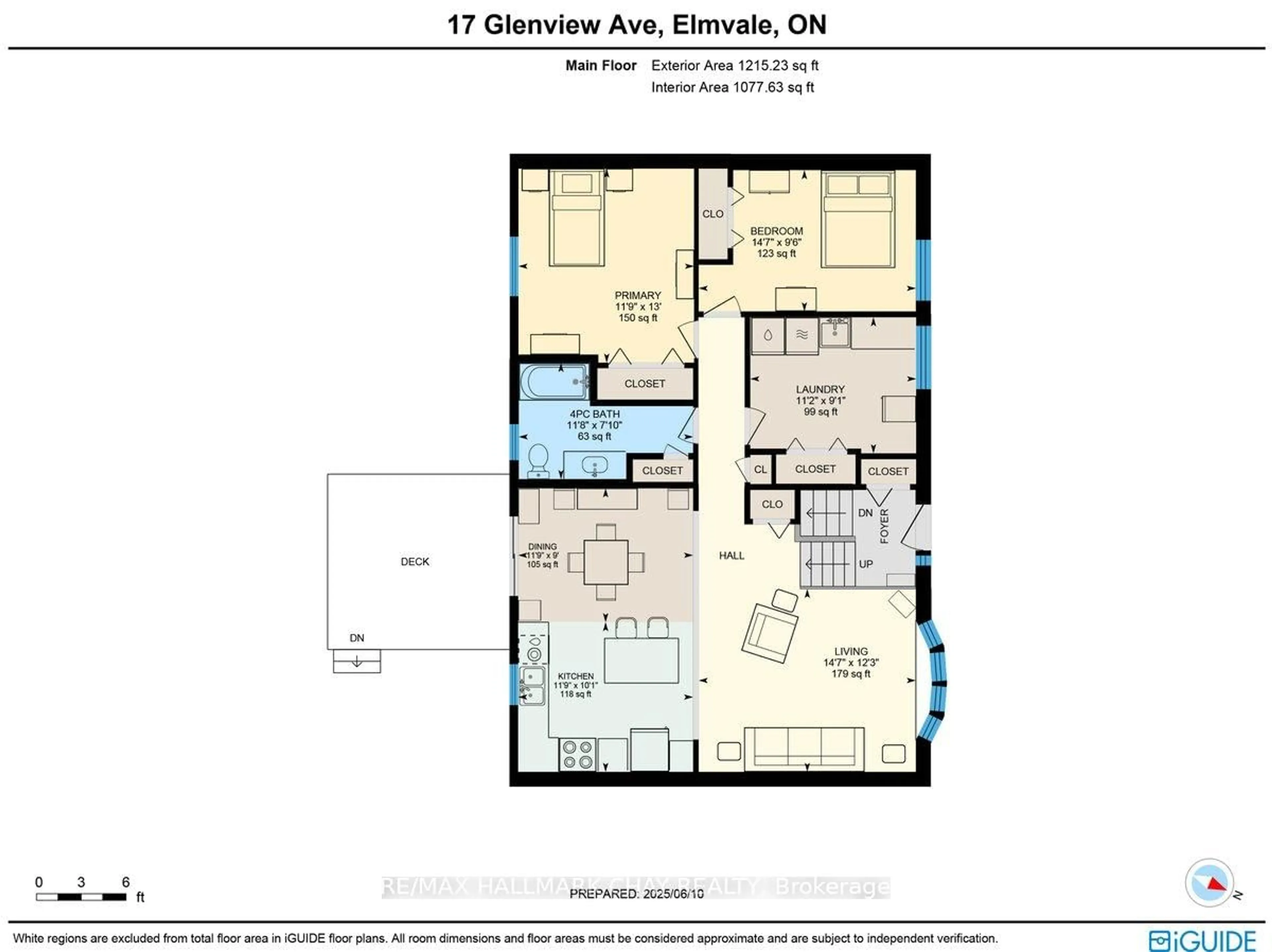 Floor plan for 17 Glenview Ave, Springwater Ontario L0L 1P0