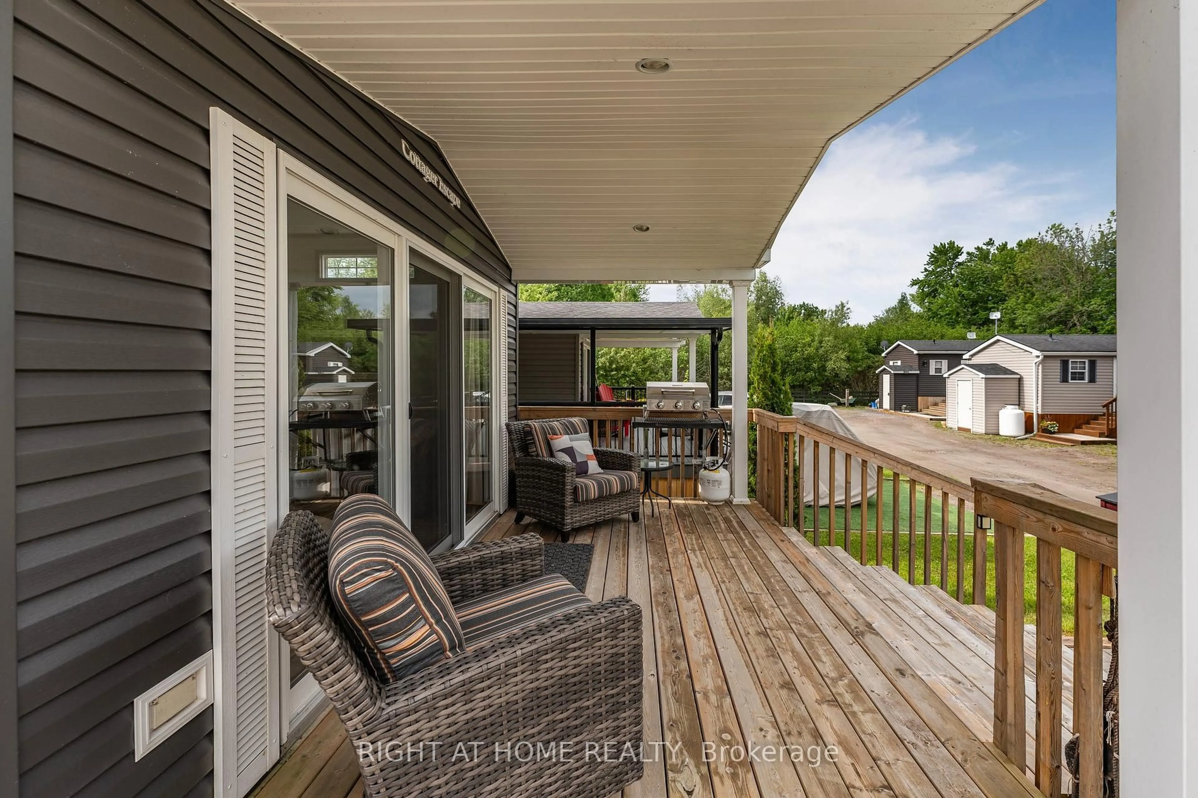 Patio, water/lake/river/ocean view for 3500 Lauderdale Pt Cres #26, Severn Ontario P0E 1N0