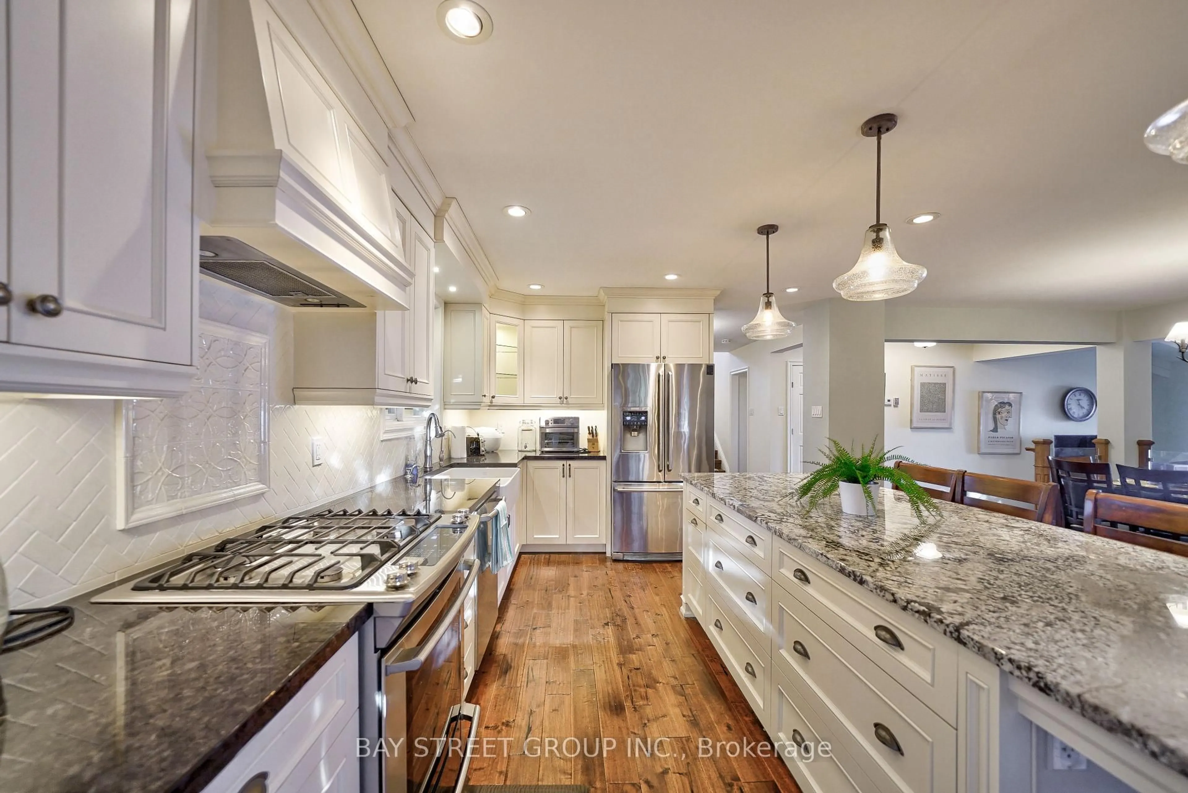 Contemporary kitchen, ceramic/tile floor for 3784 Tuppy Dr, Ramara Ontario L3V 6H7