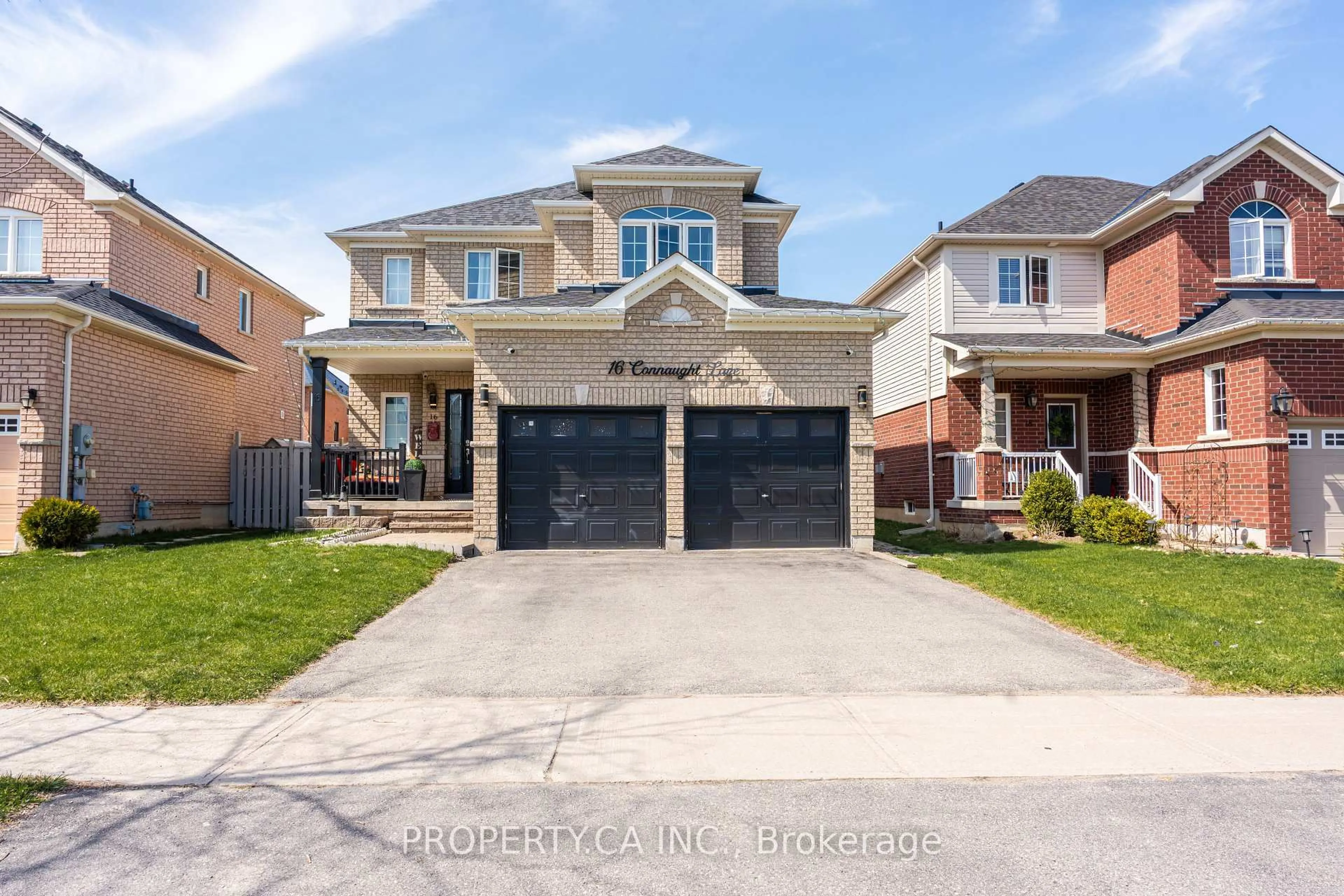 Home with brick exterior material, street for 16 Connaught Lane, Barrie Ontario L4M 0A4