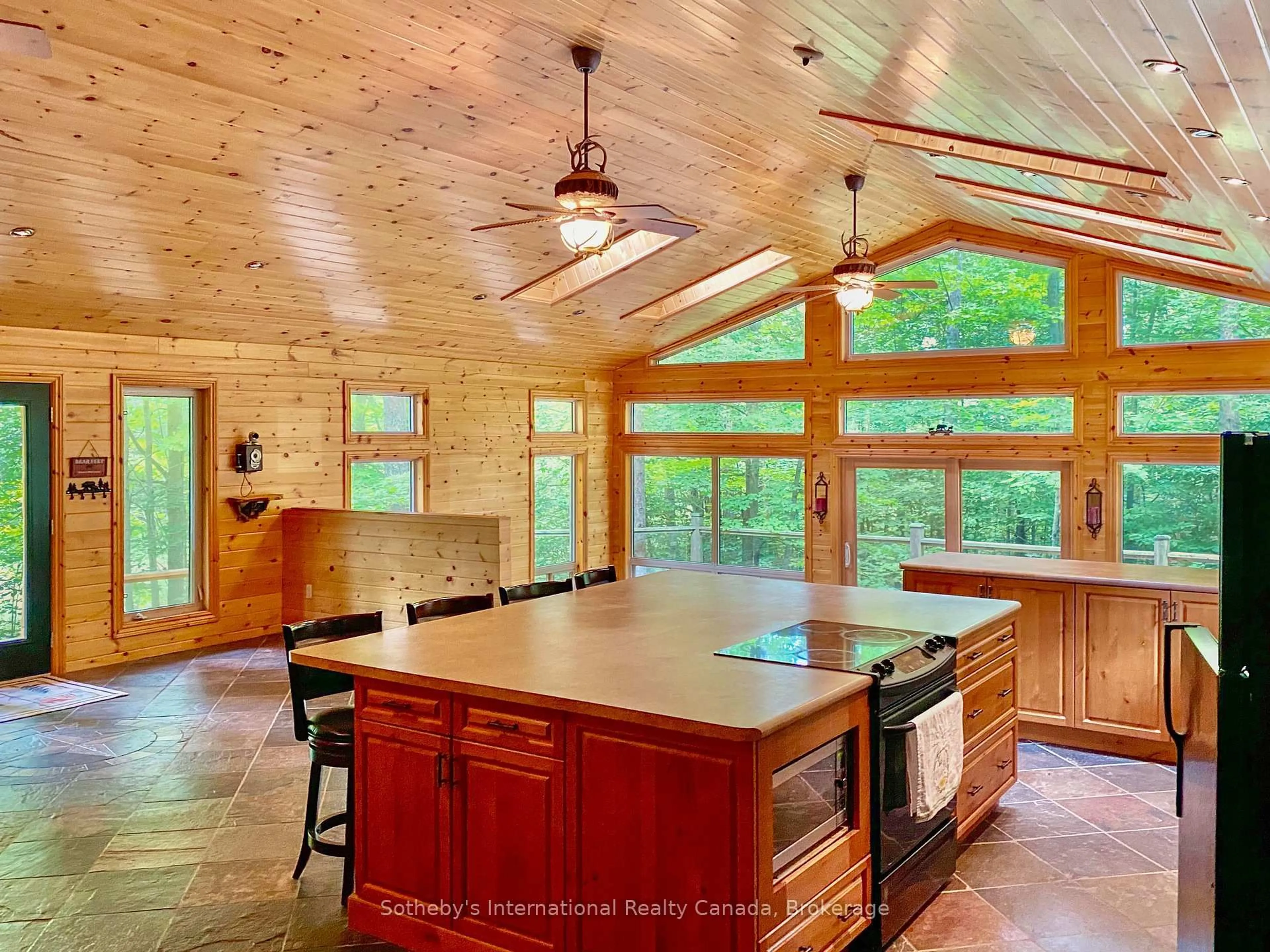 Open concept kitchen, unknown for 4 Amik Lane, Christian Island 30 Ontario L9M 0A9
