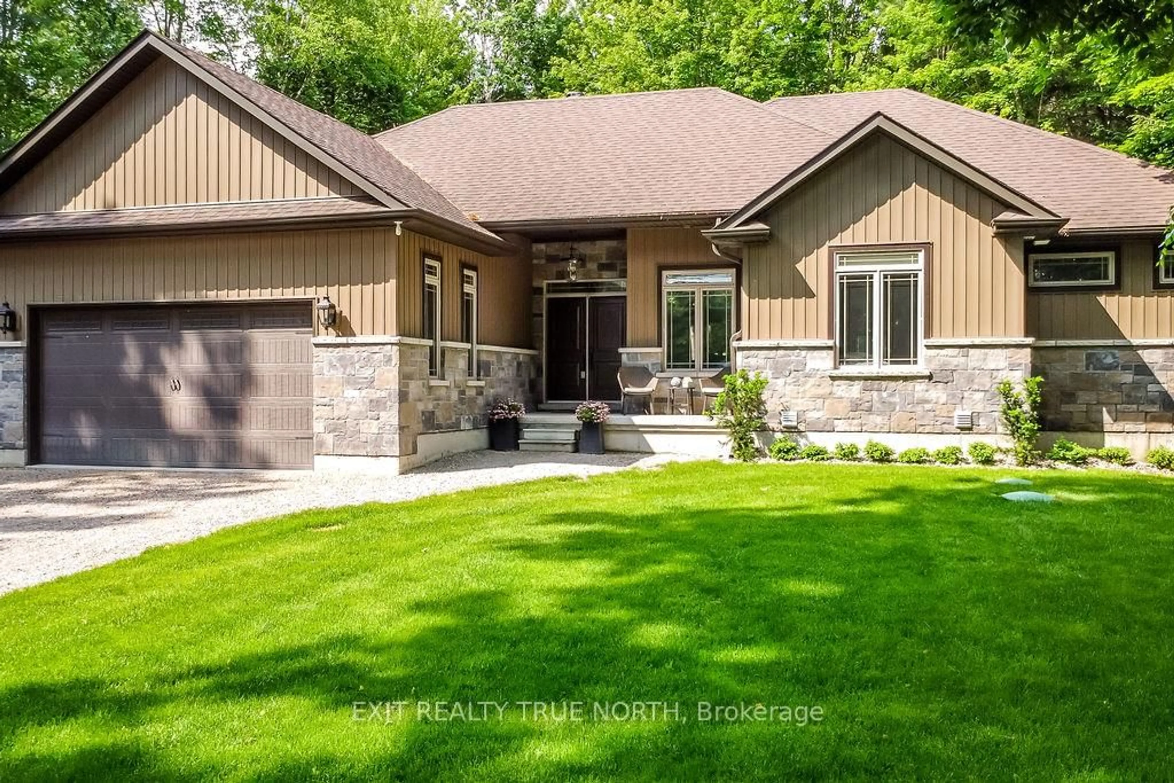 Home with brick exterior material, street for 22 Marni Lane, Springwater Ontario L0L 2K0