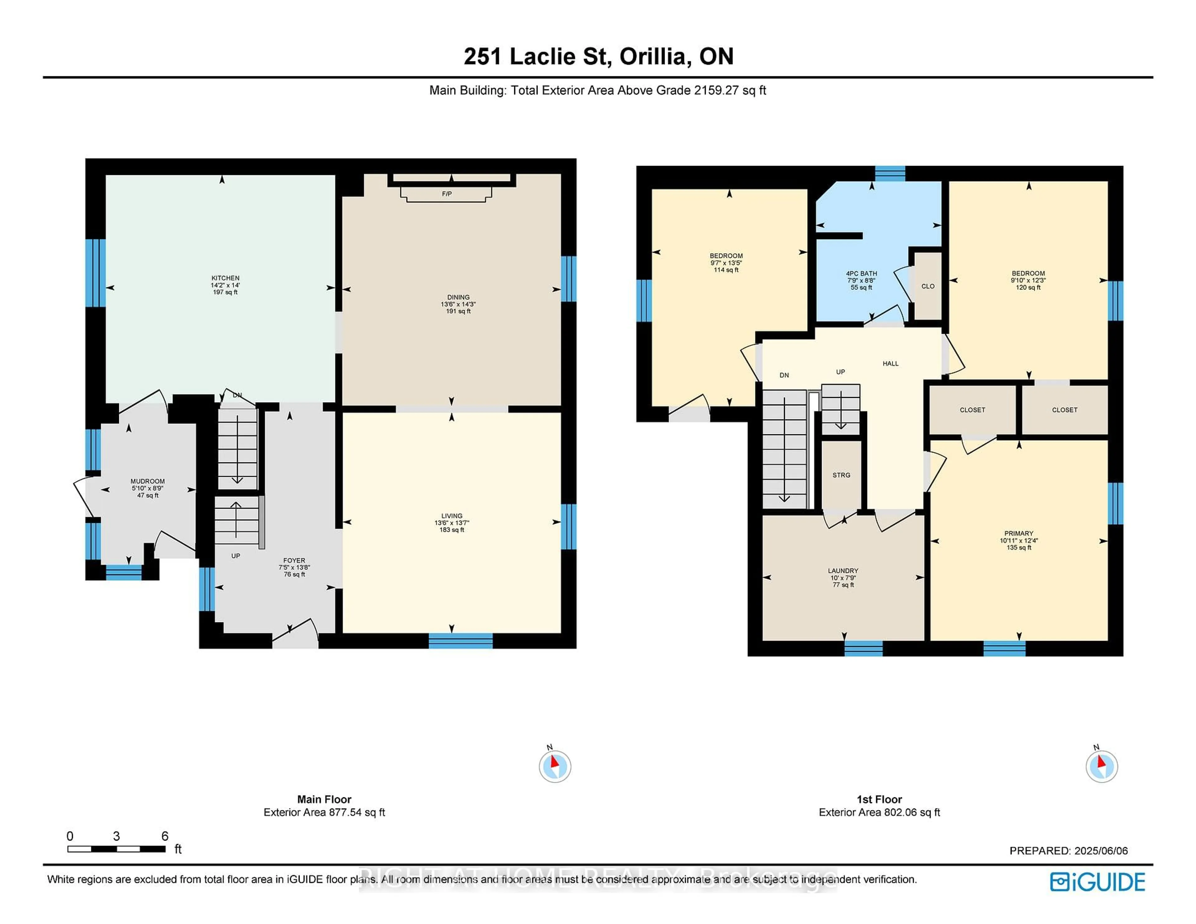 Floor plan for 251 Laclie St, Orillia Ontario L3V 4N8