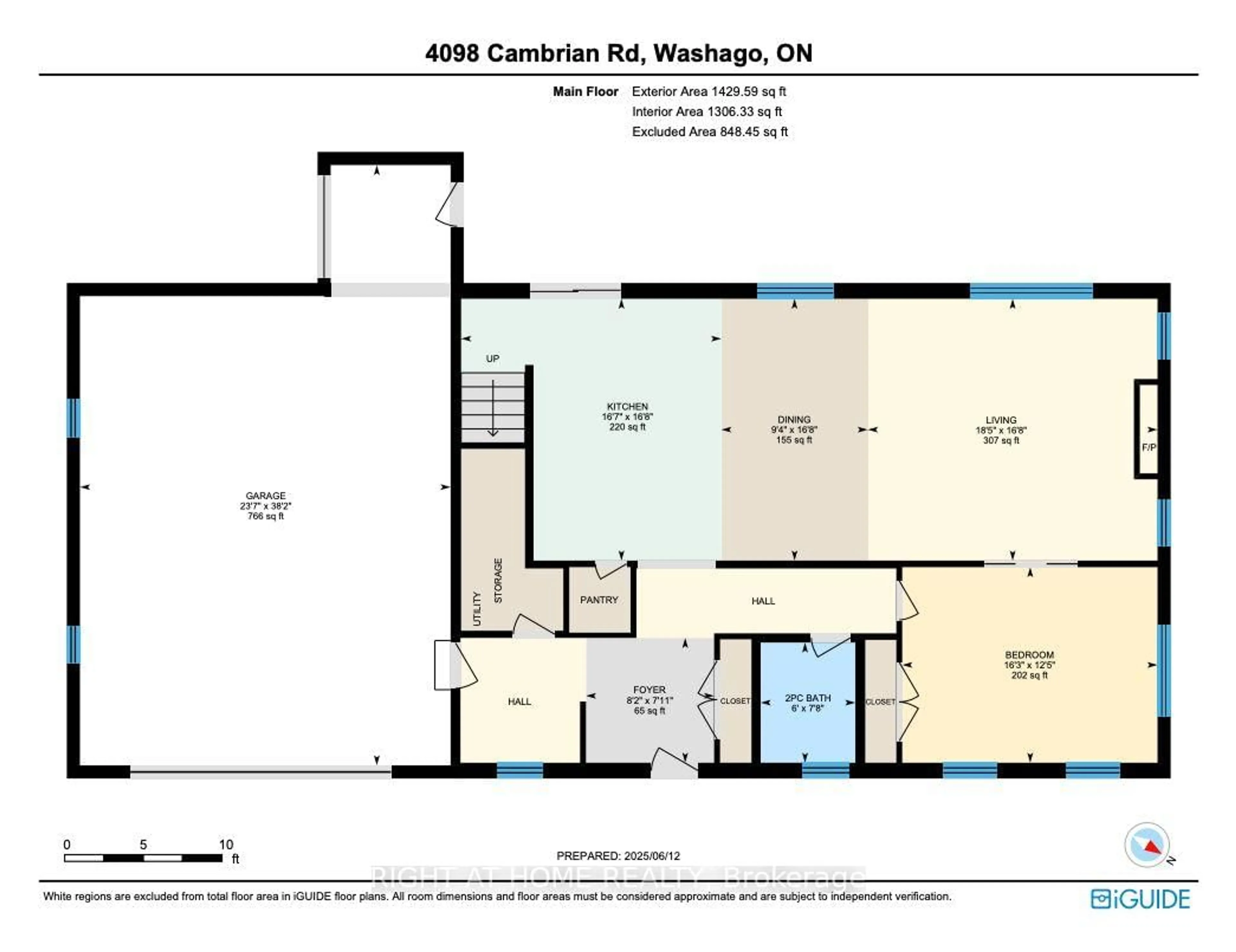 Floor plan for 4098 Cambrian Rd, Severn Ontario L0K 2B0