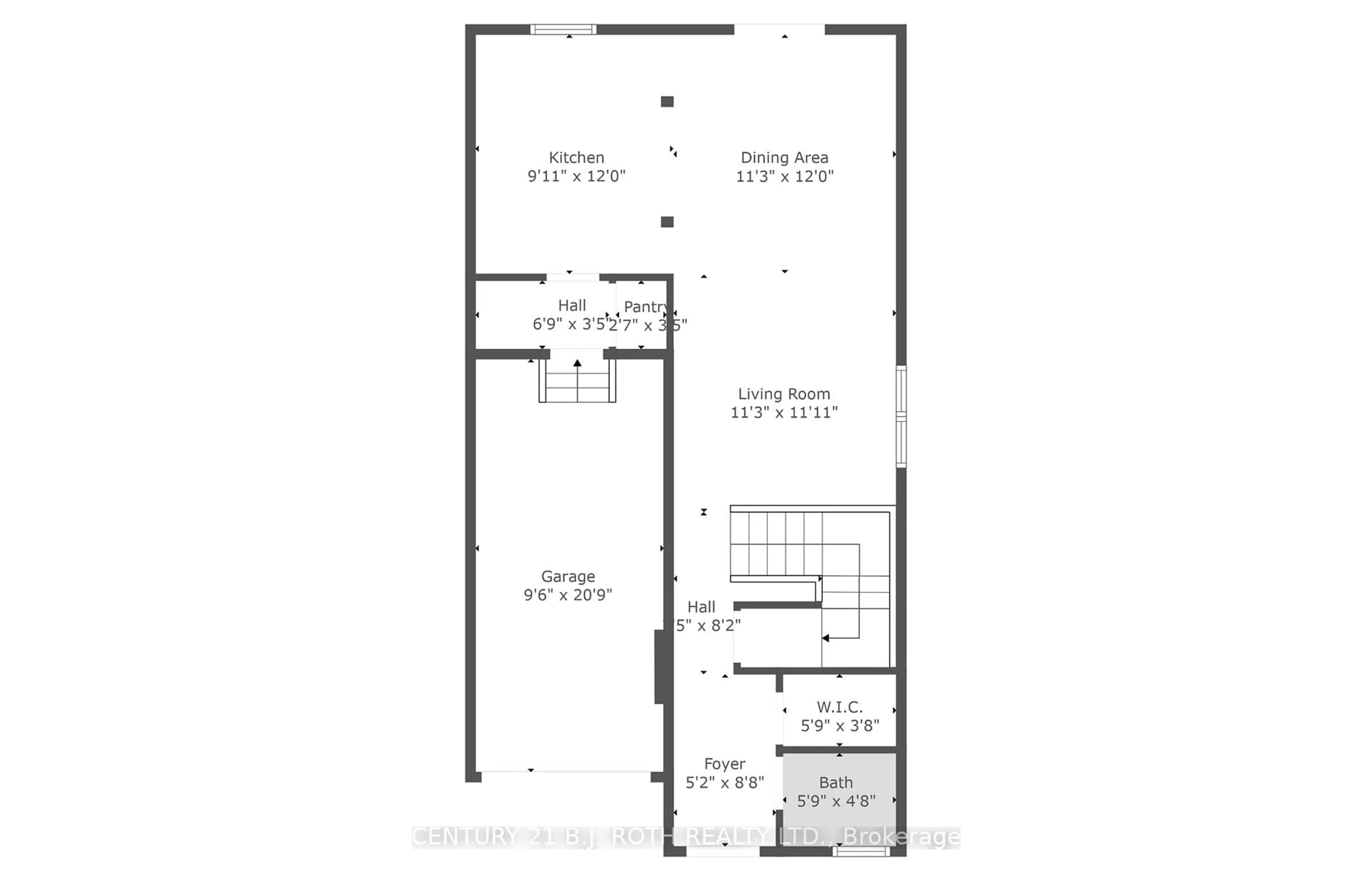Floor plan for 10 ALASKAN Hts, Barrie Ontario L9J 0H9