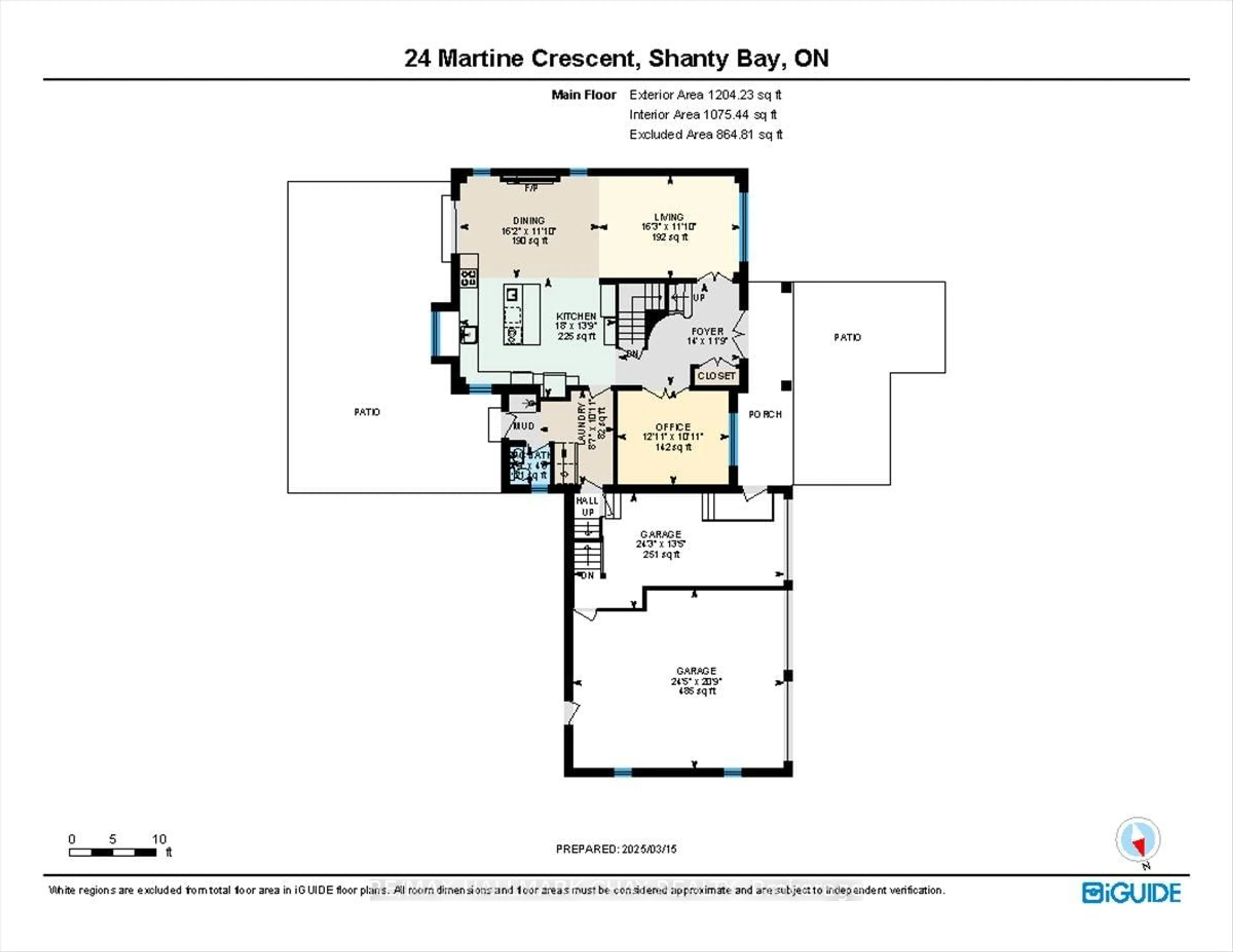 Floor plan for 24 Martine Cres, Oro-Medonte Ontario L0L 2L0