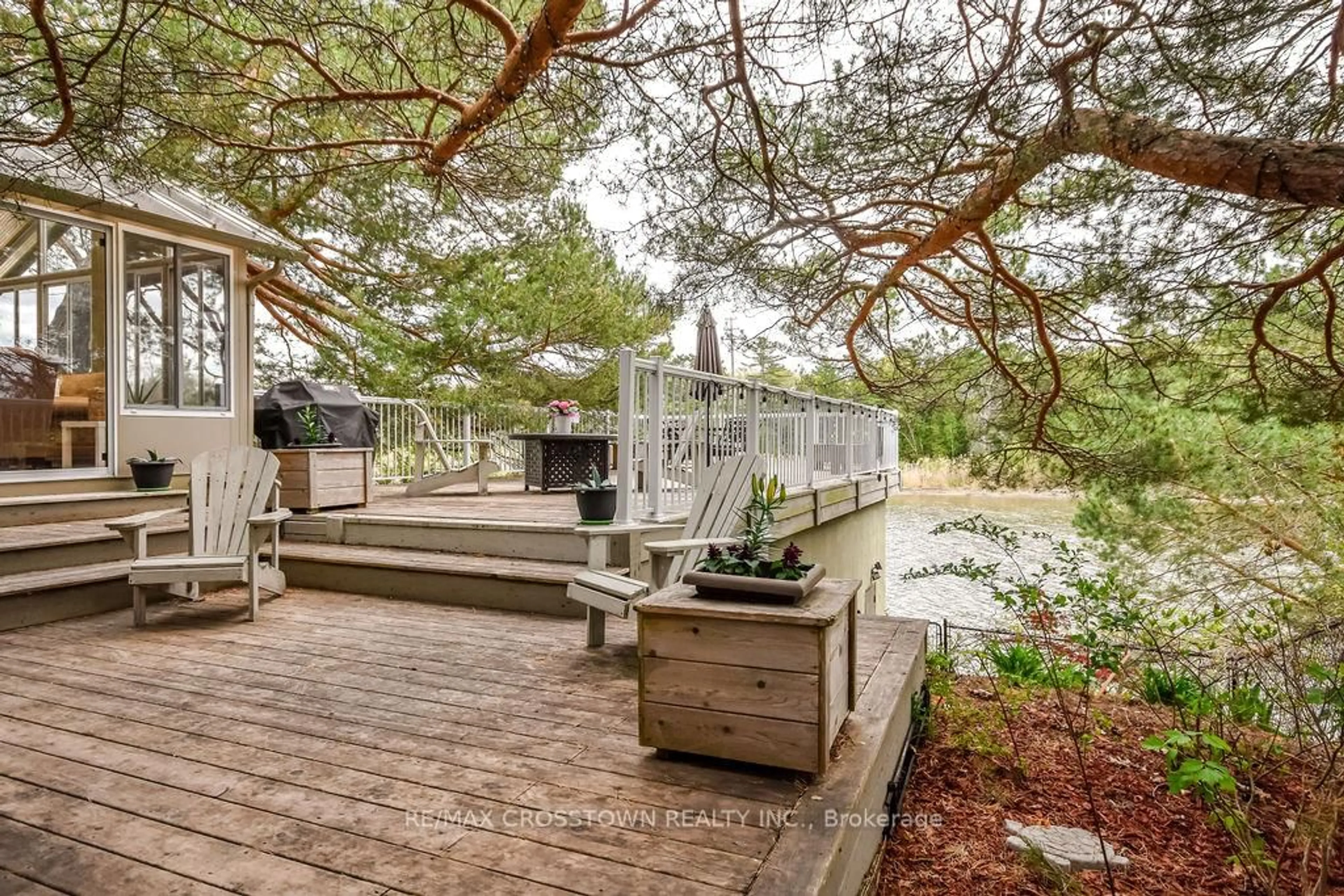 Patio, water/lake/river/ocean view for 799 Mosley St, Wasaga Beach Ontario L9Z 2H5